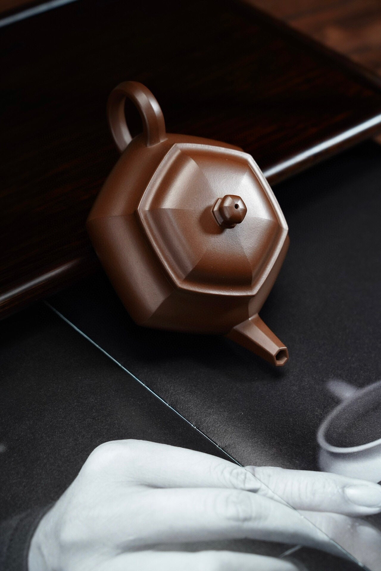 原矿文革料六方明炉紫砂壶【20230731每日特价】