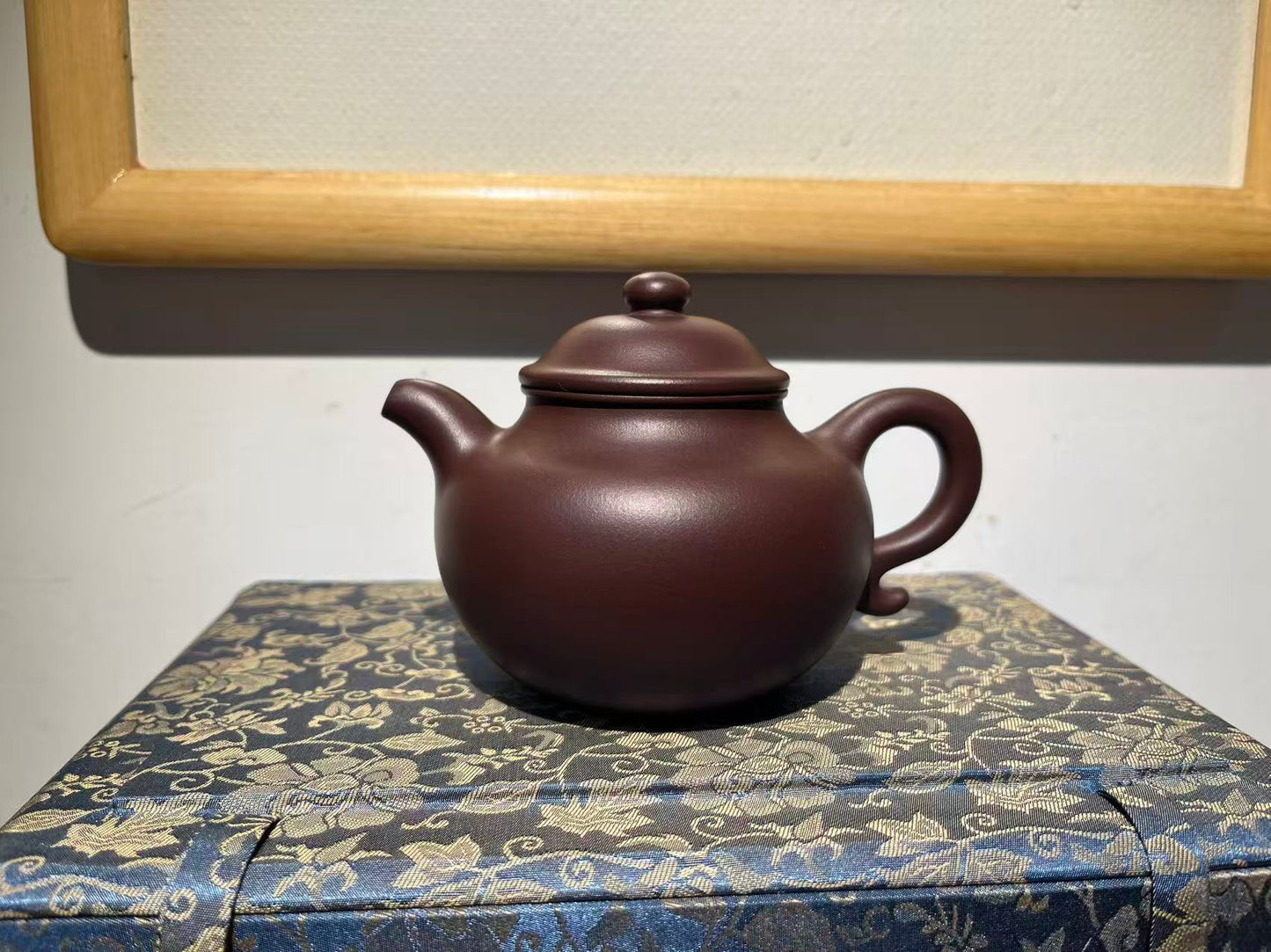 孤品老料紫泥大亨蓮子紫砂壺「周春燕紫砂壺」