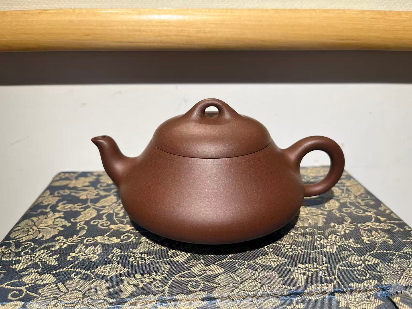 孤品全手工原礦底槽清漢棠紫砂壺「高工」