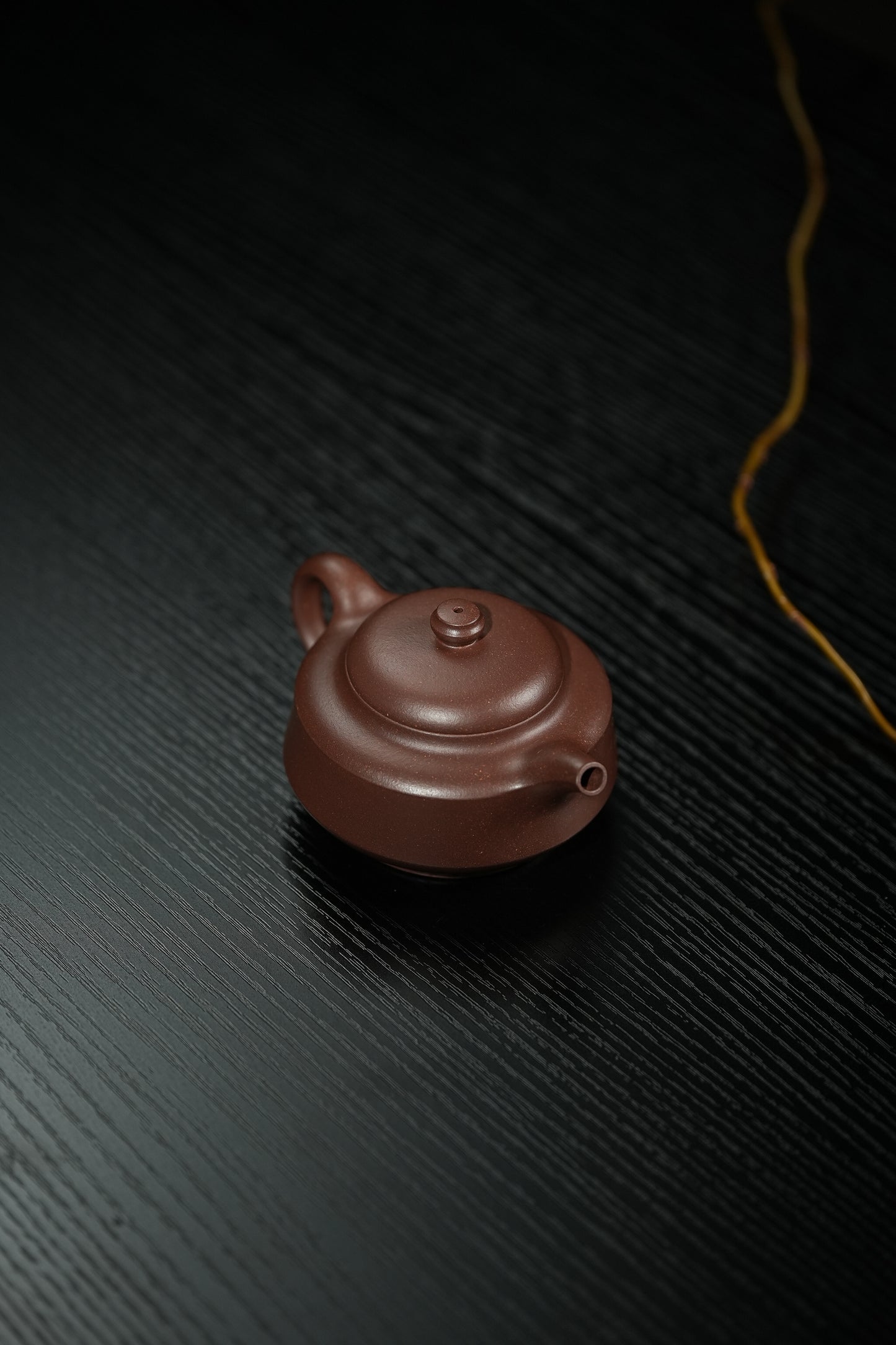 「典藏泥料」全手工老紫泥荷香紫砂壺