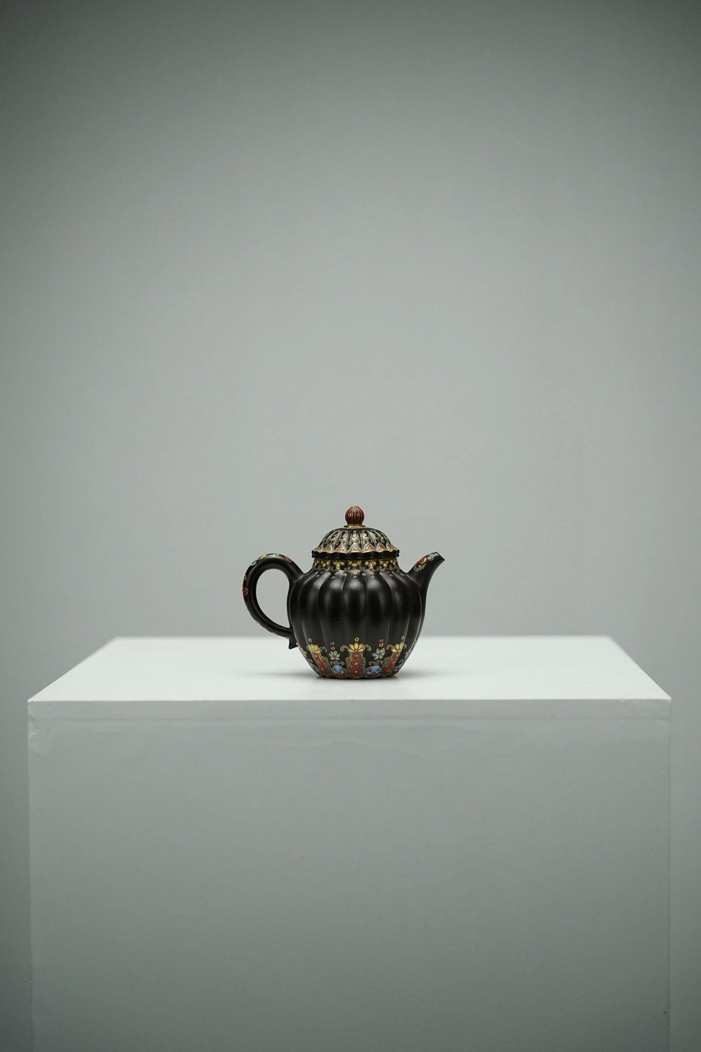 極品朱泥捂灰筋紋秋水紫砂壺「20250822每日特價」