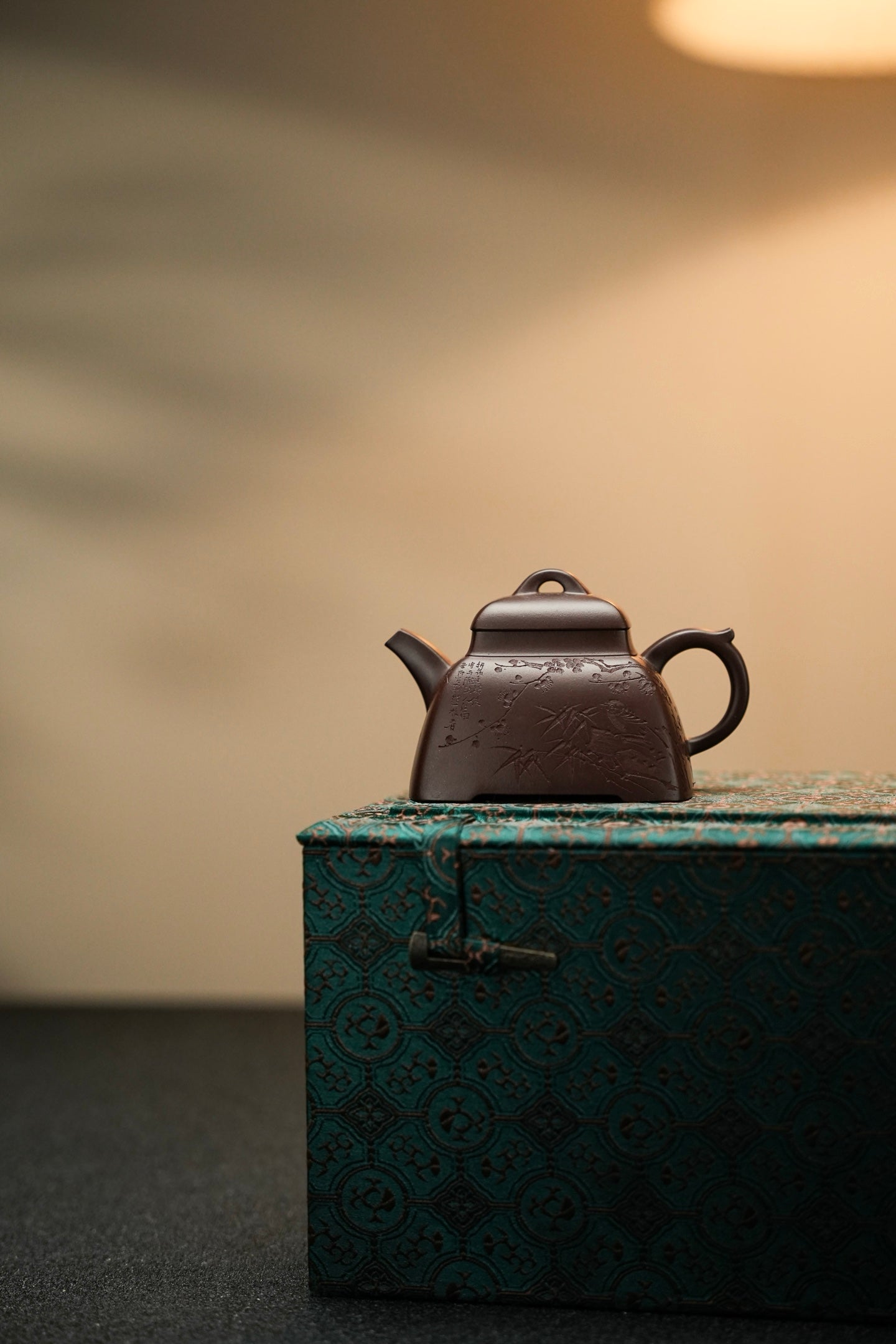 頂級老紫泥料德韻四方紫砂壺「20250628每日特價」