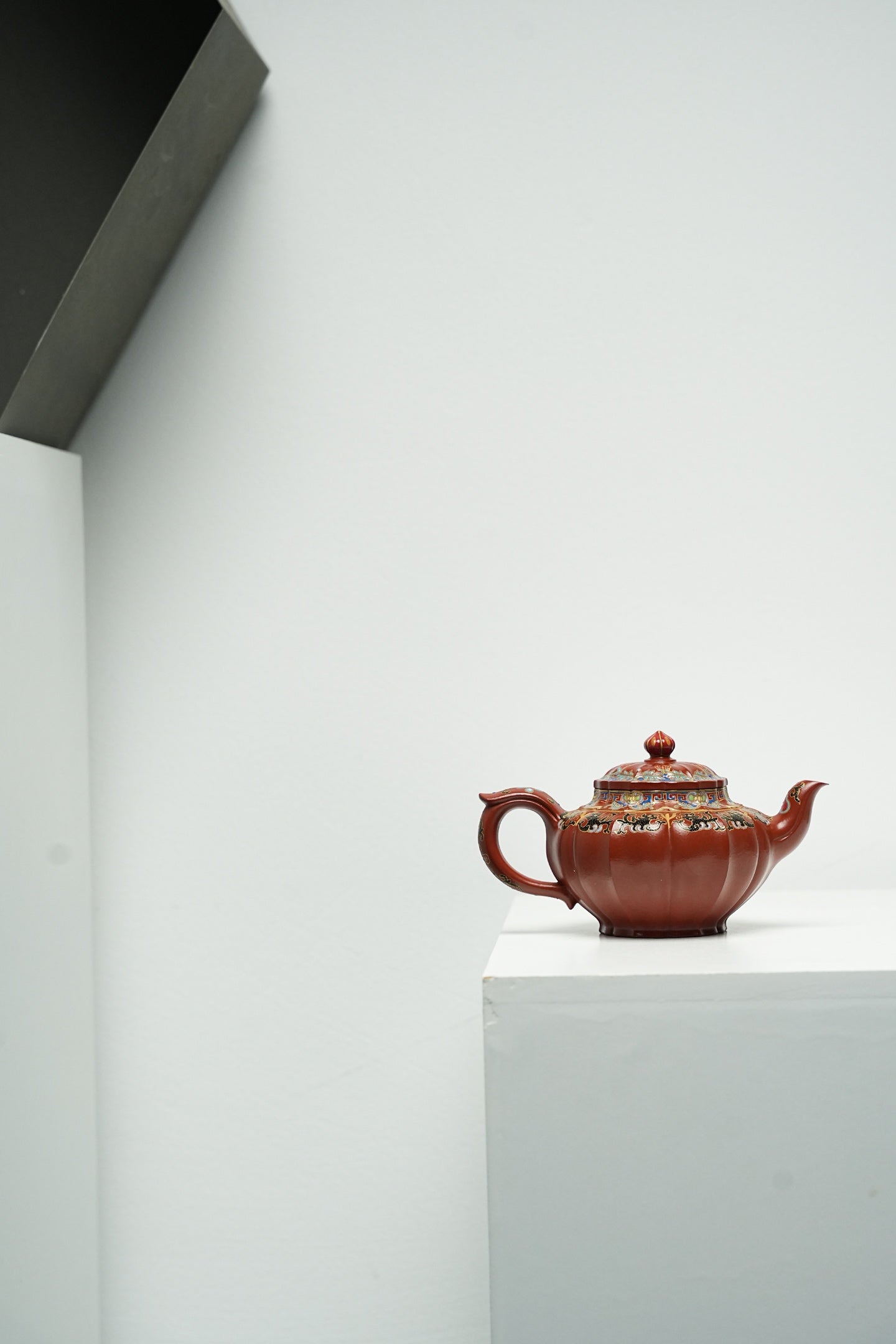 全手工極品朱泥筋紋笑櫻紫砂壺「20250822每日特價」