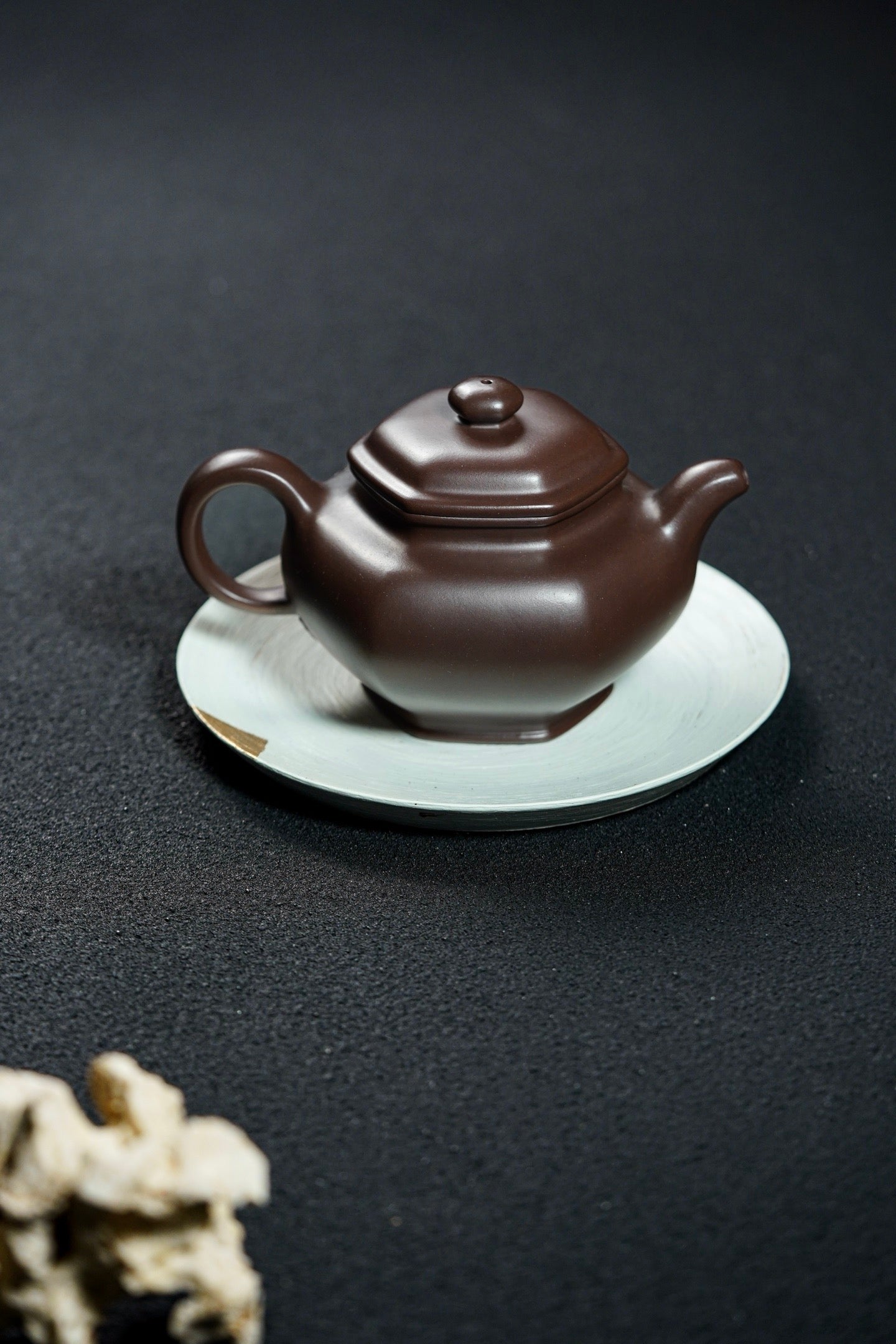 原礦頂級老紫泥六方大掇只紫砂壺「20260422每日特價」