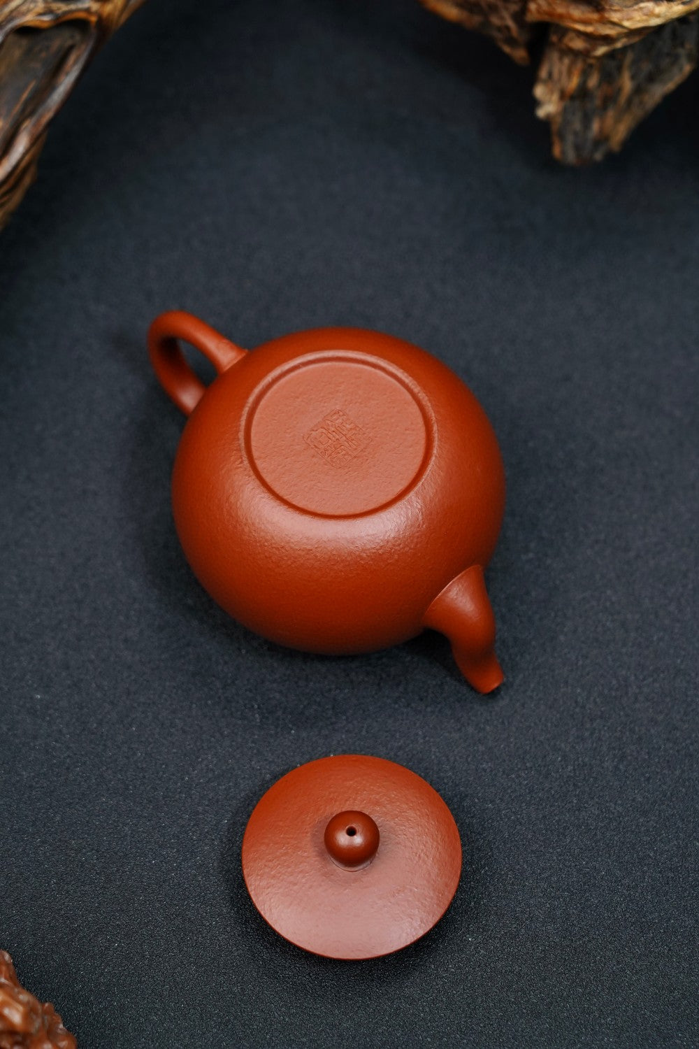 全手工小煤窯朱泥一粒珠紫砂壺「20230920每日特價」