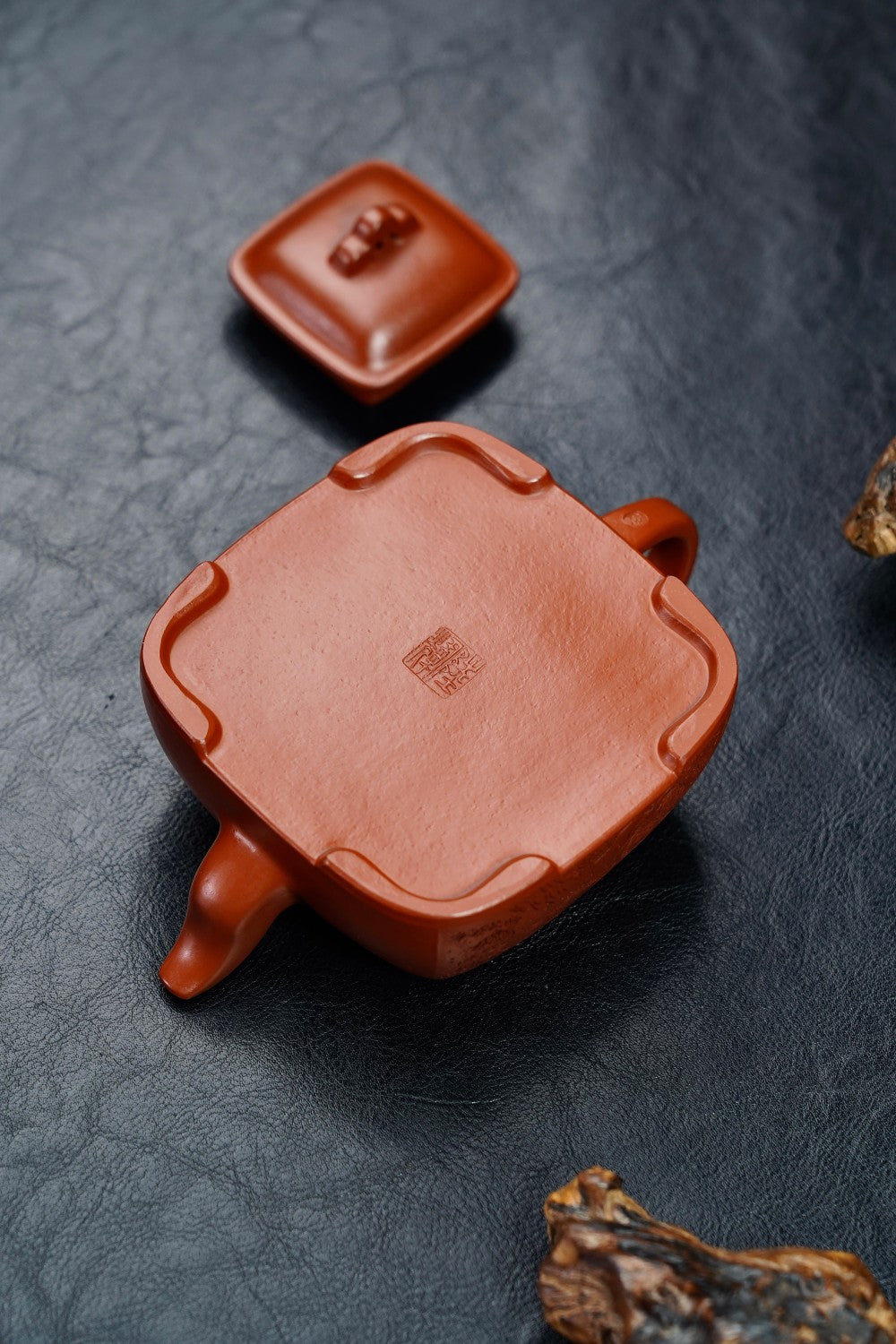 全手工極品趙莊朱泥觚棱紫砂壺「20230924每日特價」