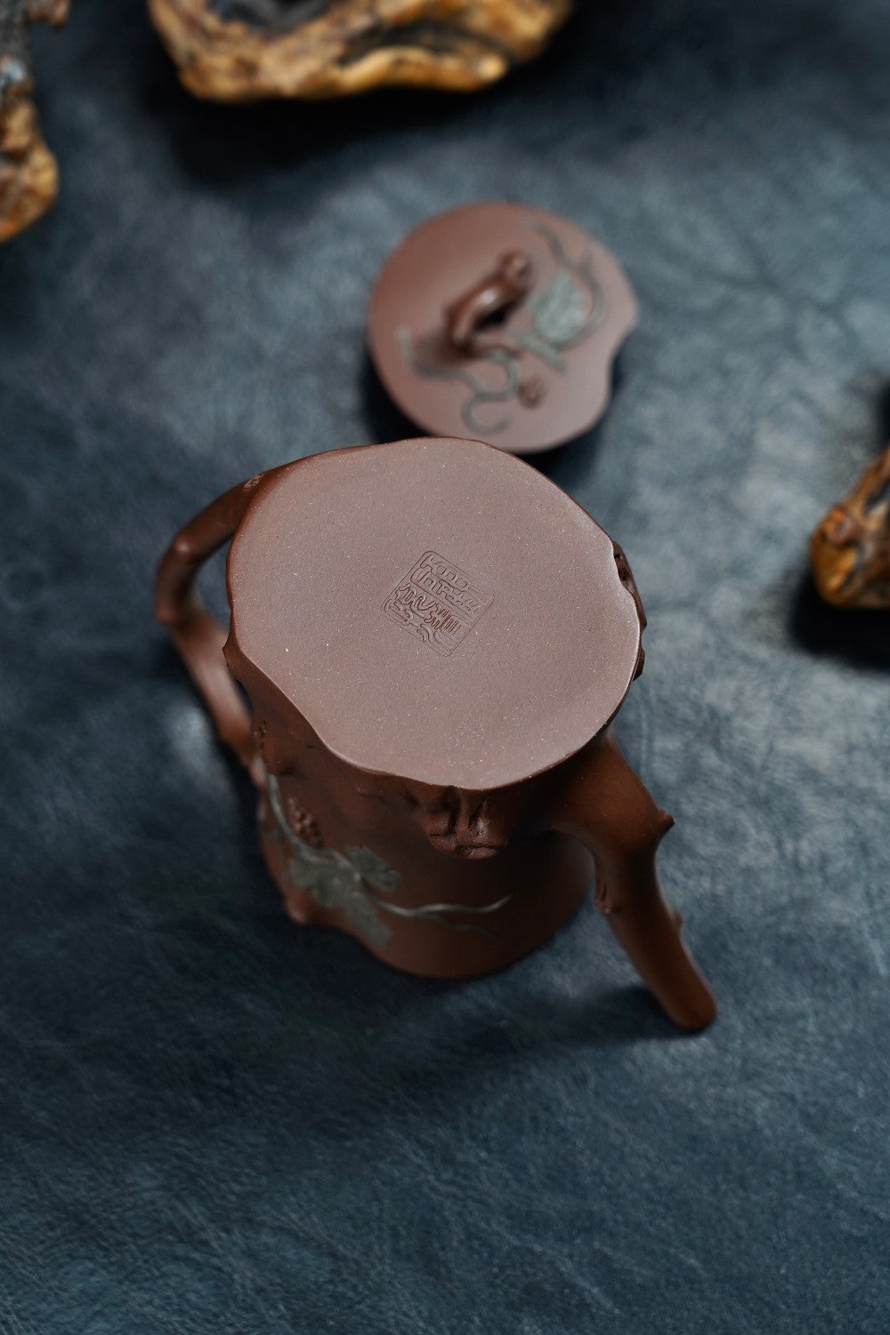 全手工極品文革老紫泥葡萄碩果紫砂壺「20231030每日特價」