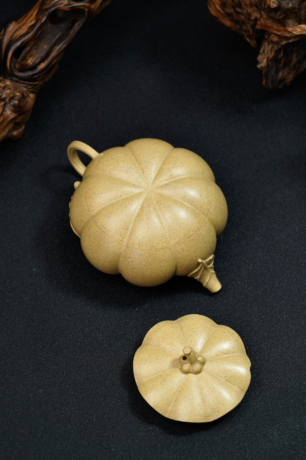 全手工極品本山綠泥南瓜壺(薄胎)「20231201每日特價」