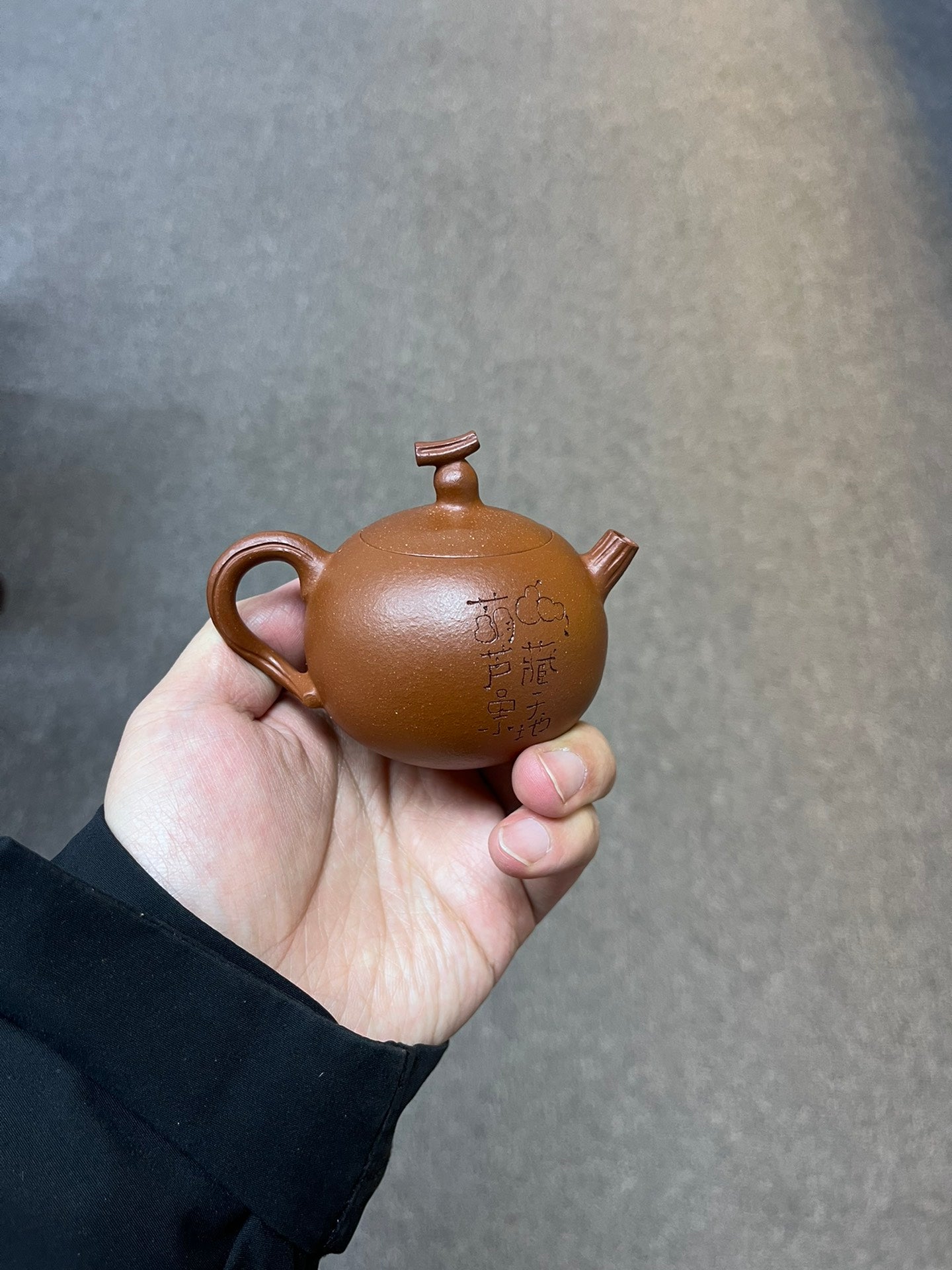 極品降坡料福祿紫砂壺「20231124每日特價」