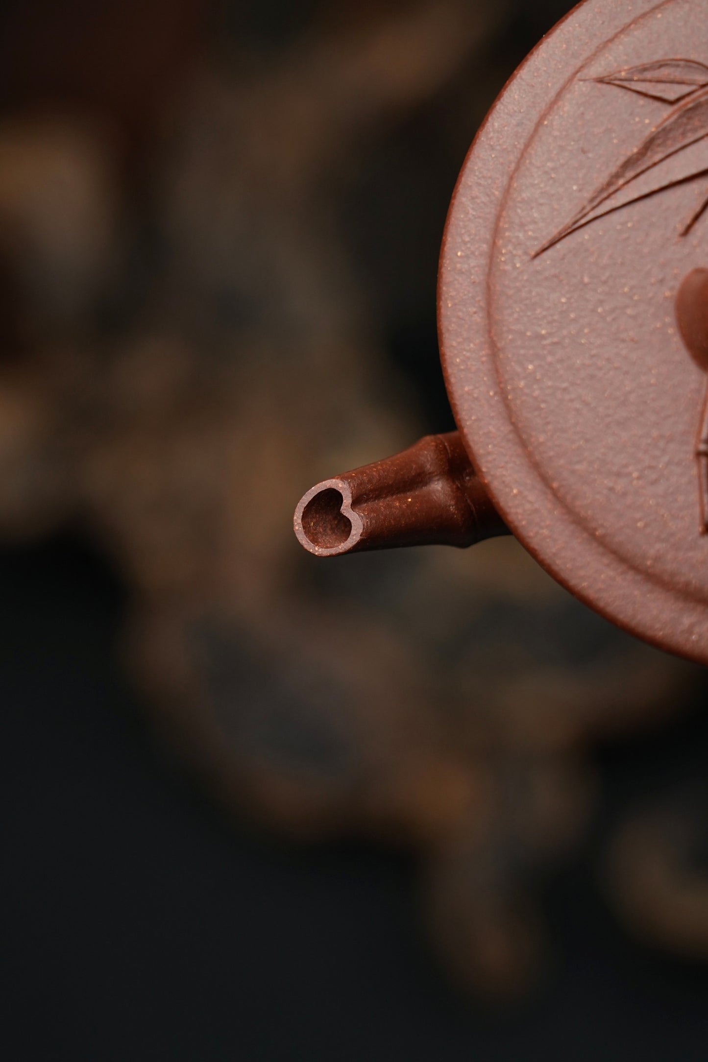 極品降坡料竹韻紫砂壺「20231210每日特價」