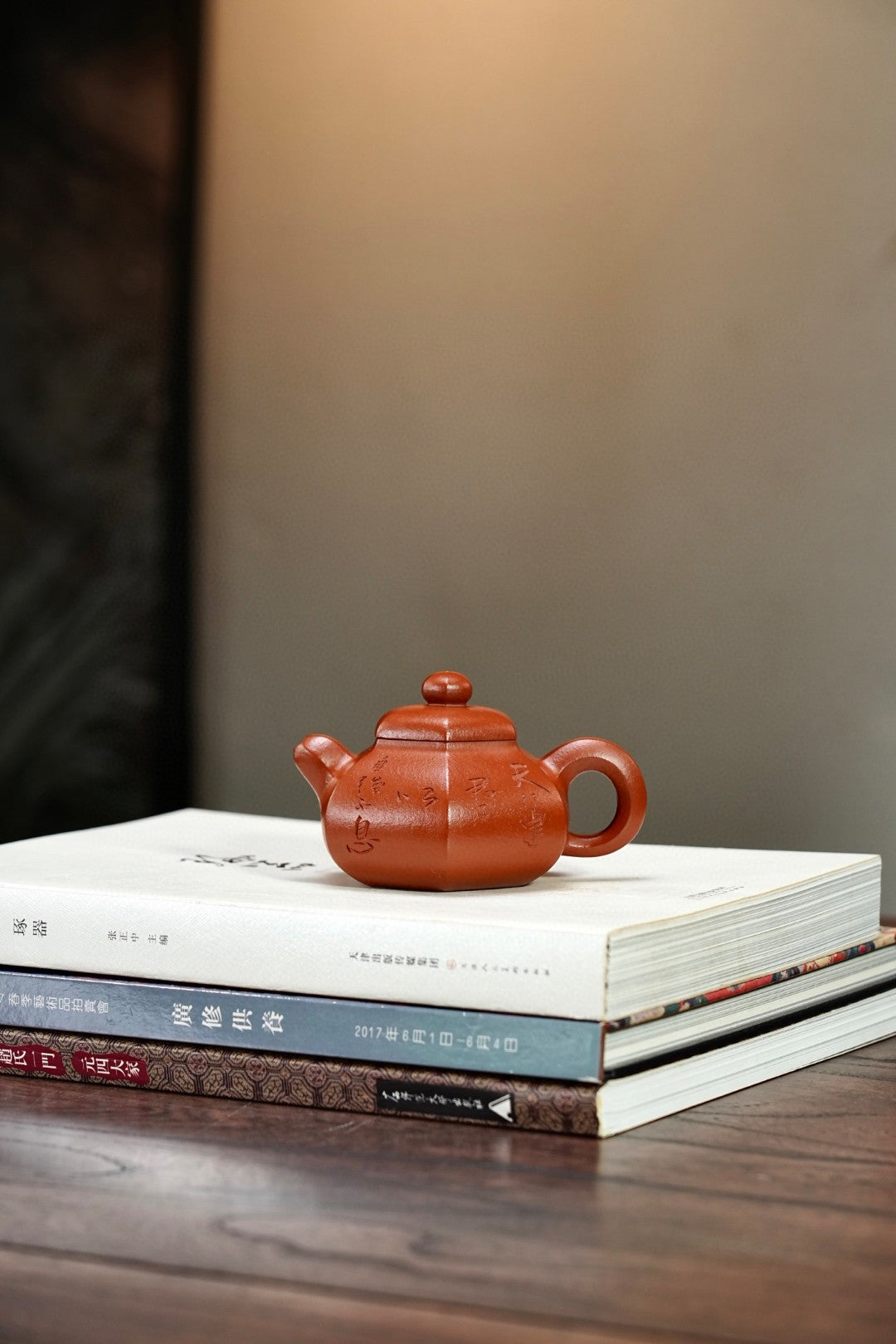 全手工原礦極品朱泥道洪容天紫砂壺「20250628每日特價」