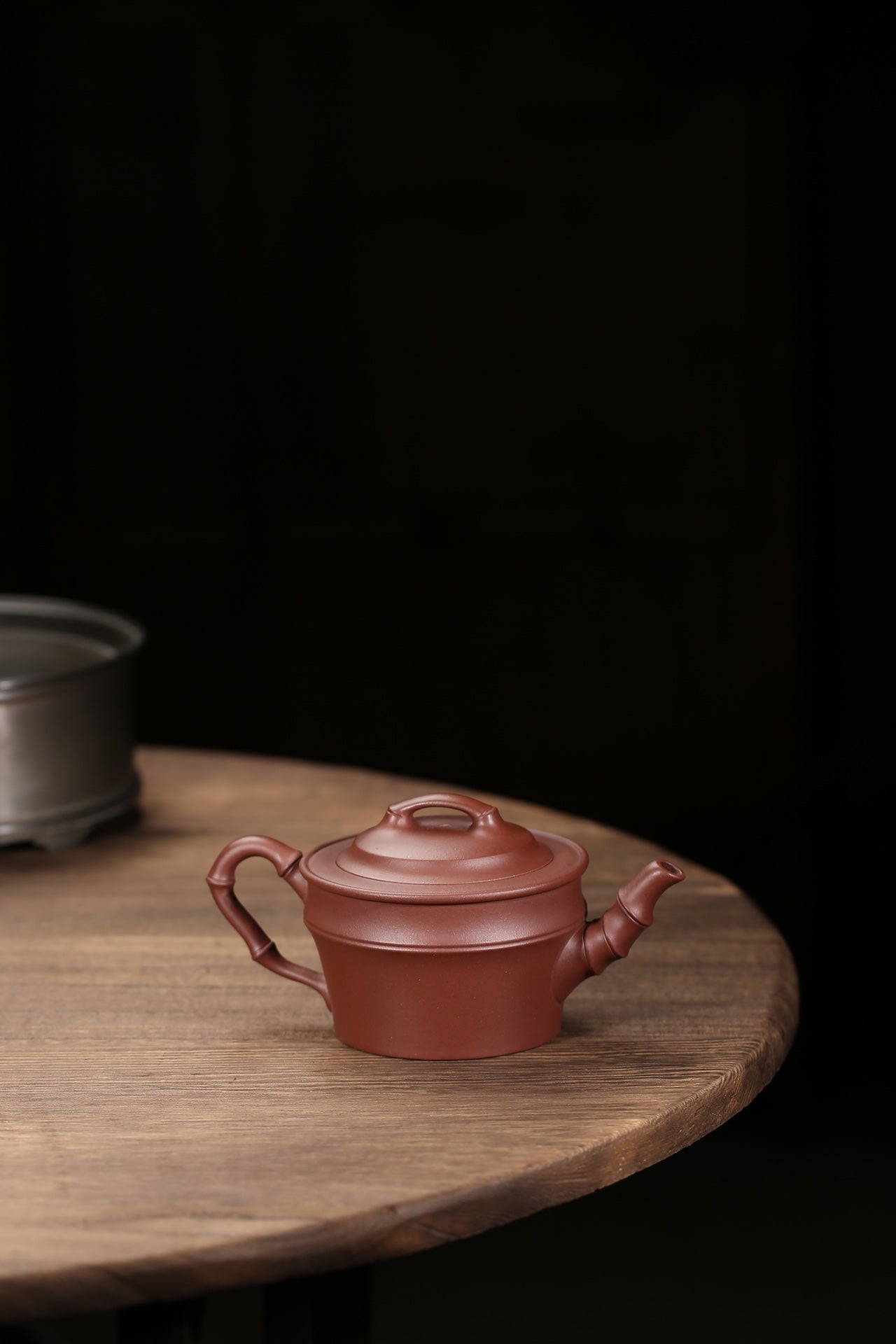 老紫泥知竹紫砂壶