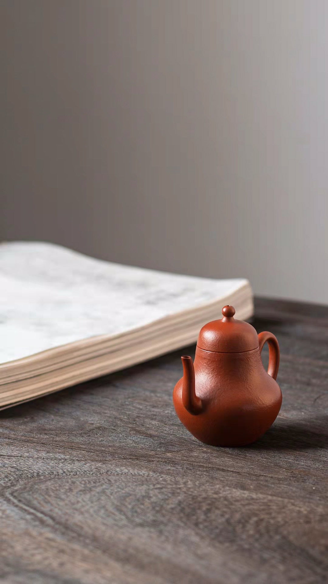 原矿朱泥小思婷紫砂壶