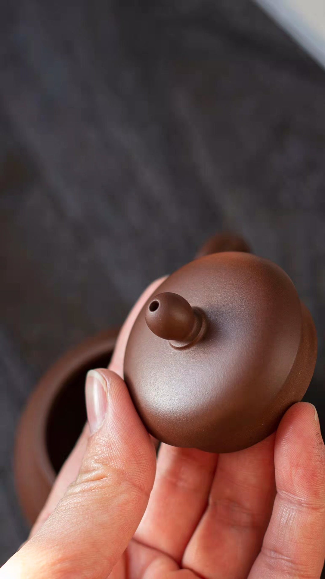 全手工原矿文革老料秋水紫砂壶