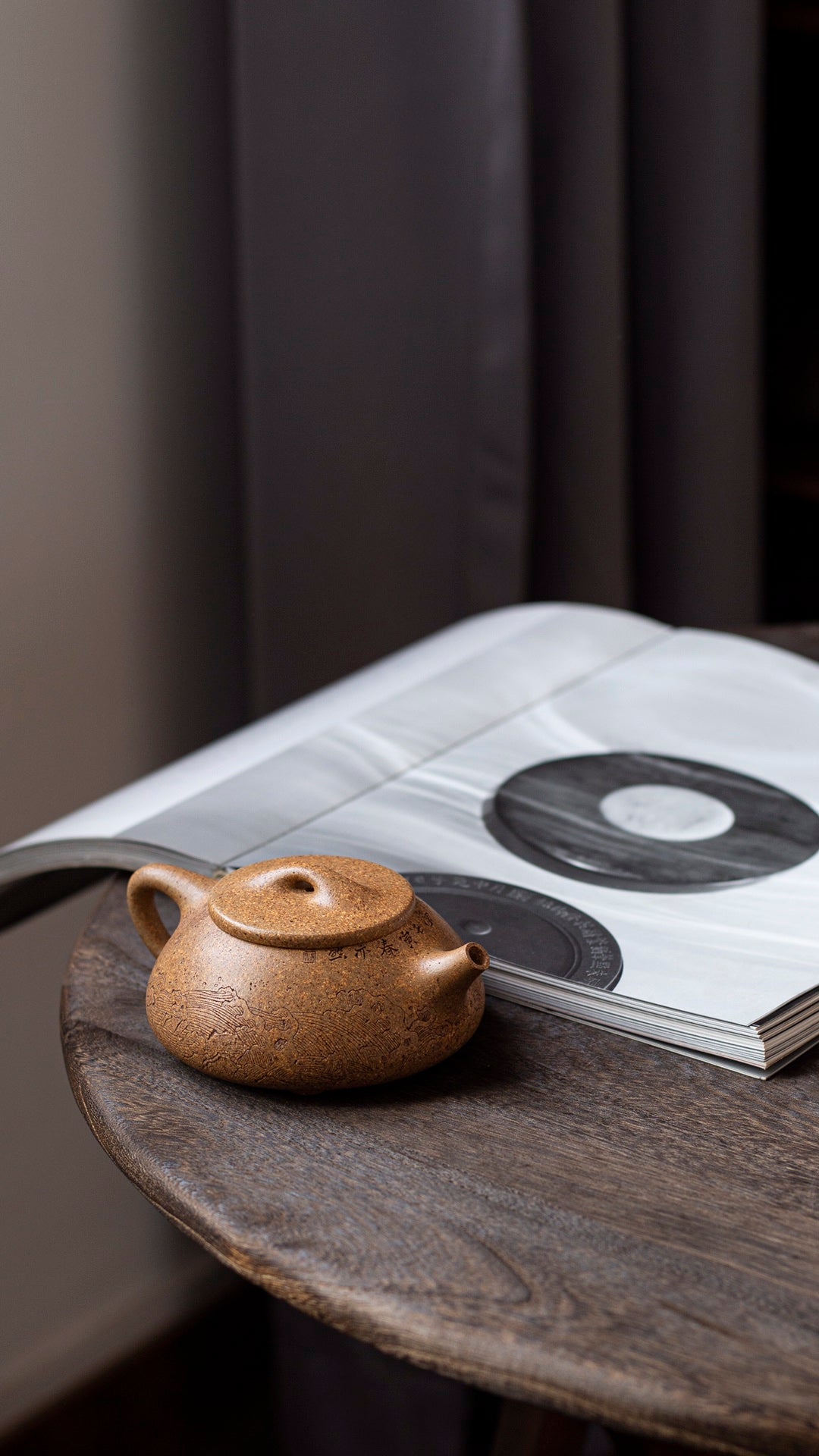 原矿特高温黄金段景舟石瓢紫砂壶