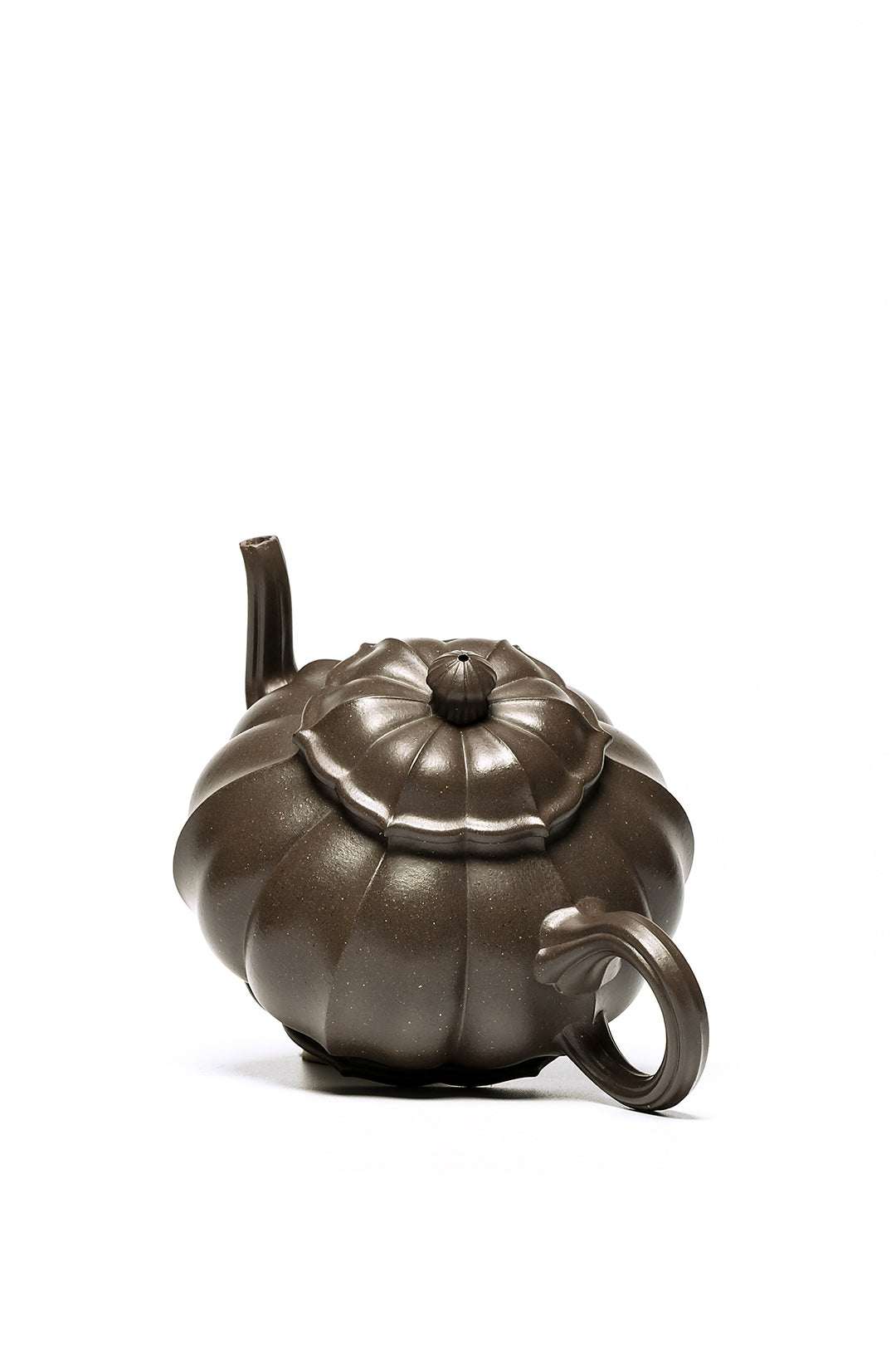 【Collection grade】Tianqing mud melon edge purple clay pot