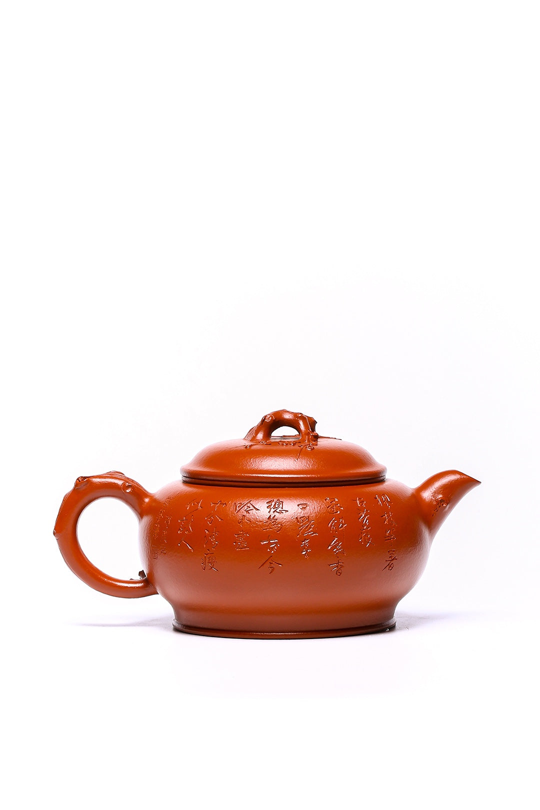 【收藏级】大红袍寒梅紫砂壶