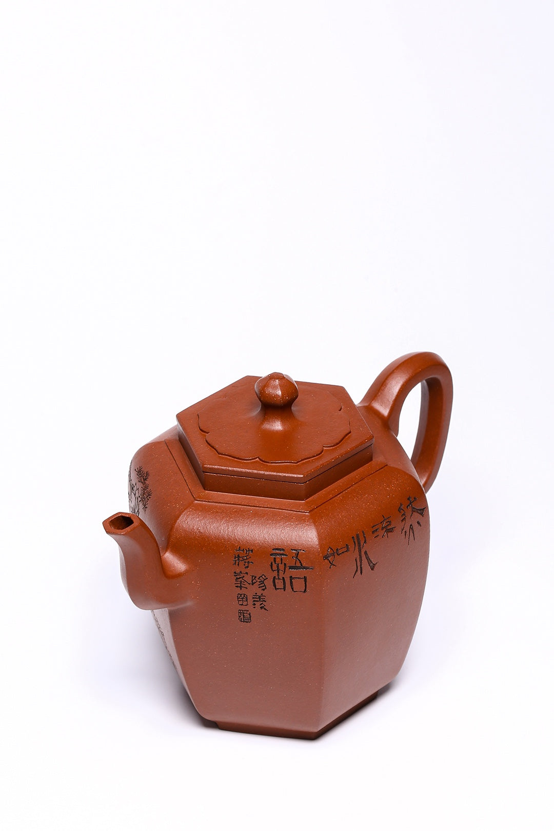 【收藏级】底槽清六方如意紫砂壶