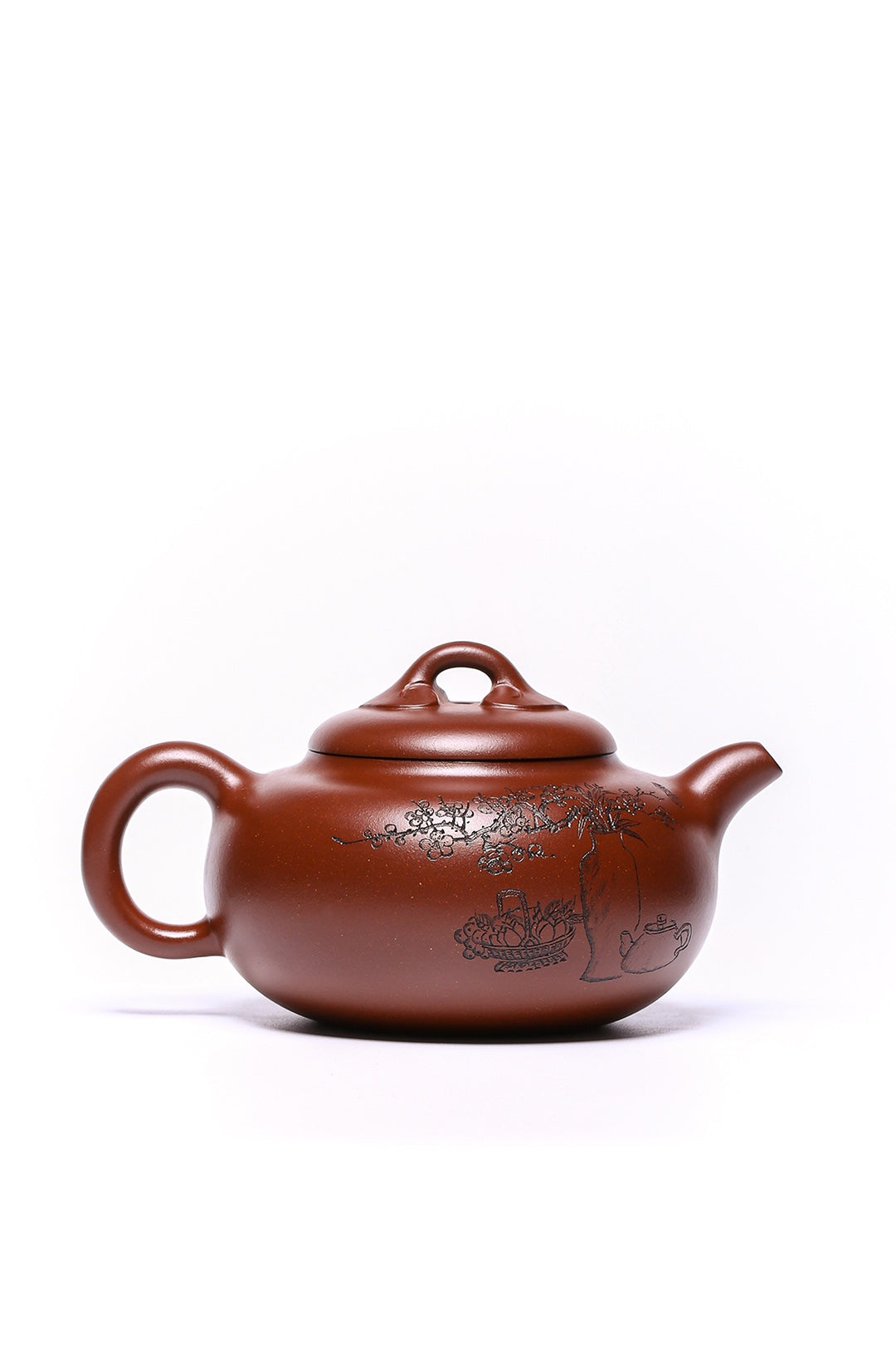 【收藏级】红皮龙如意紫砂壶