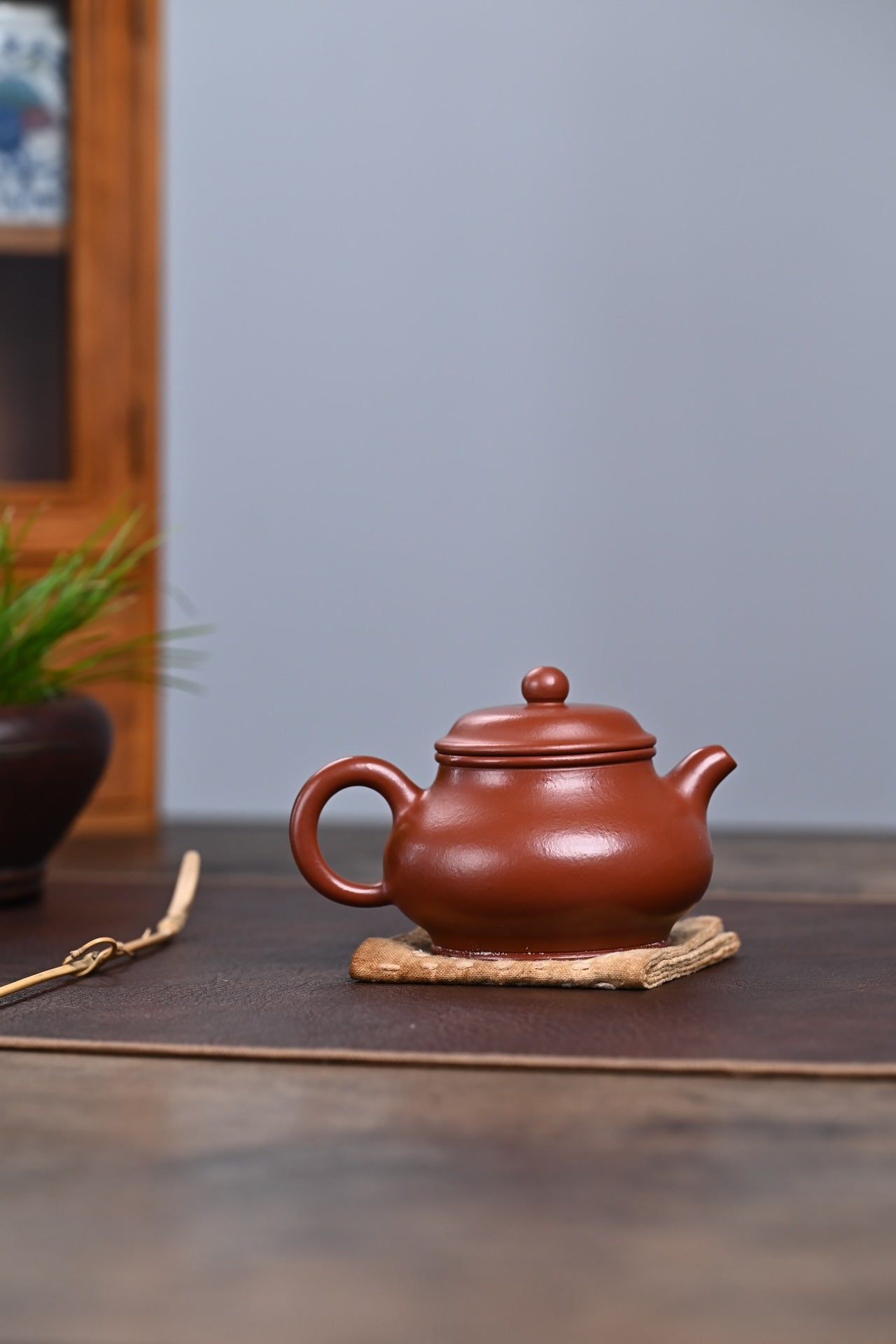 精工朱泥潘壶紫砂壶