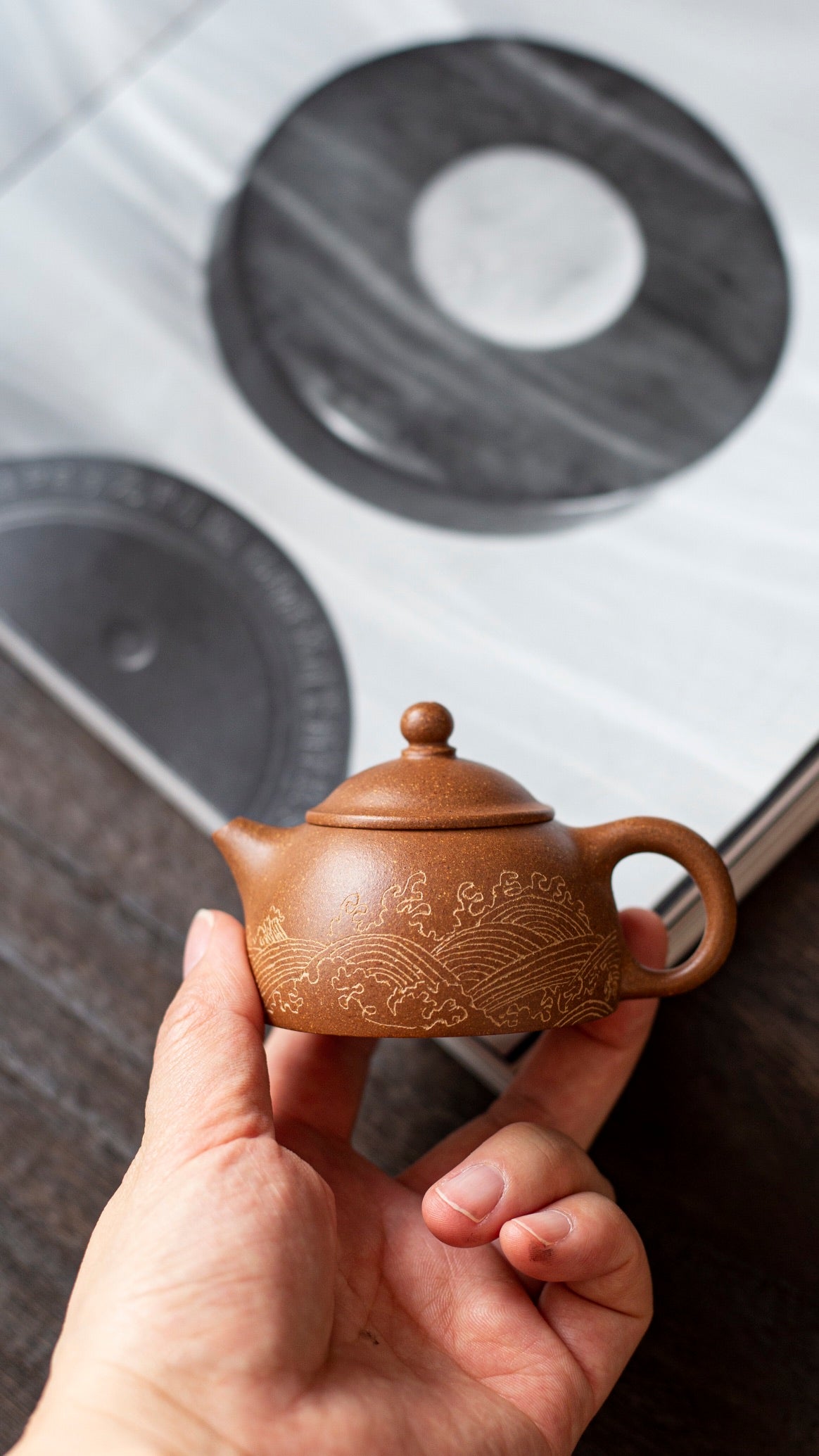 原矿降坡料灵塔紫砂壶