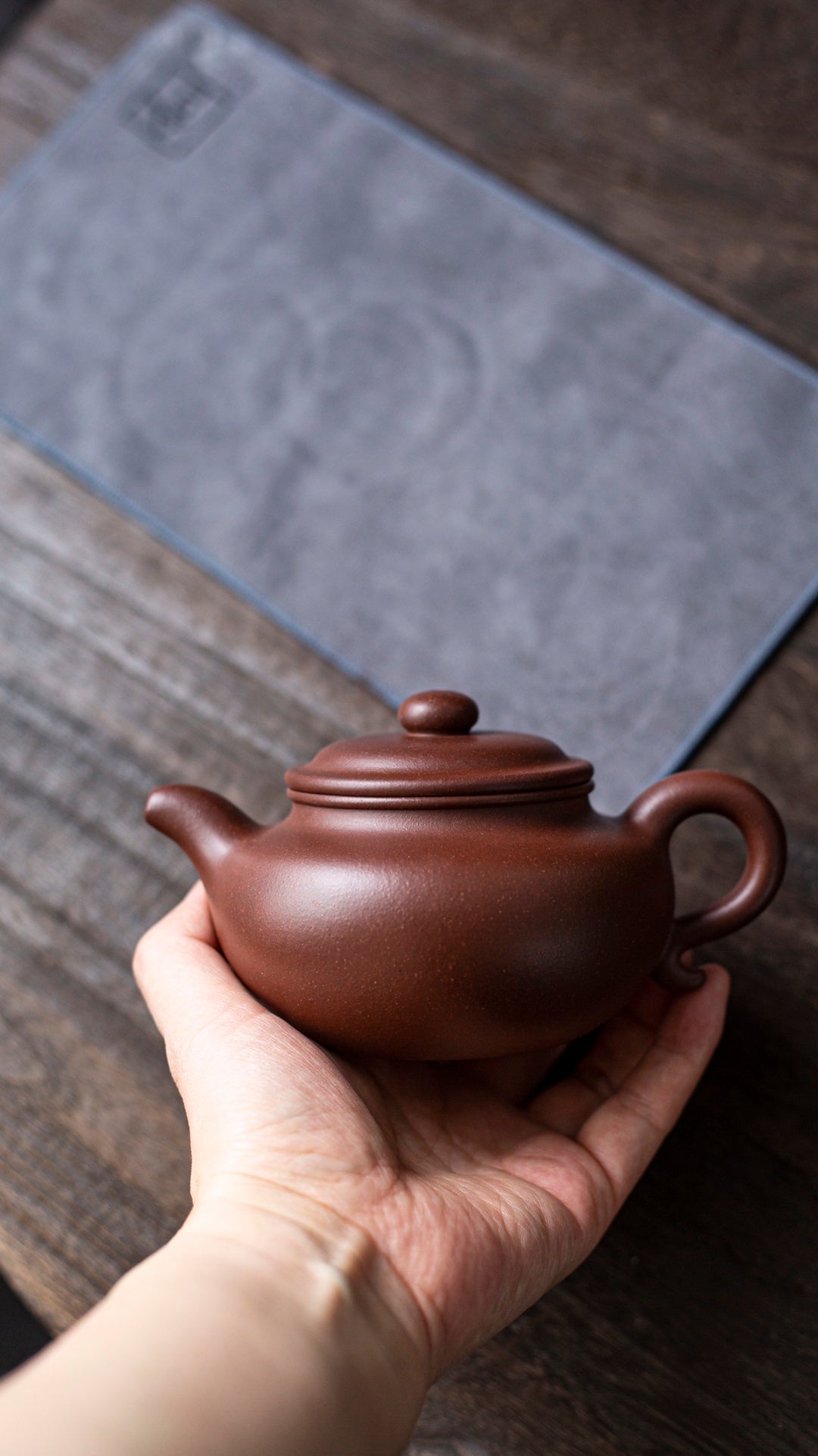 原矿极品老紫泥仿古紫砂壶