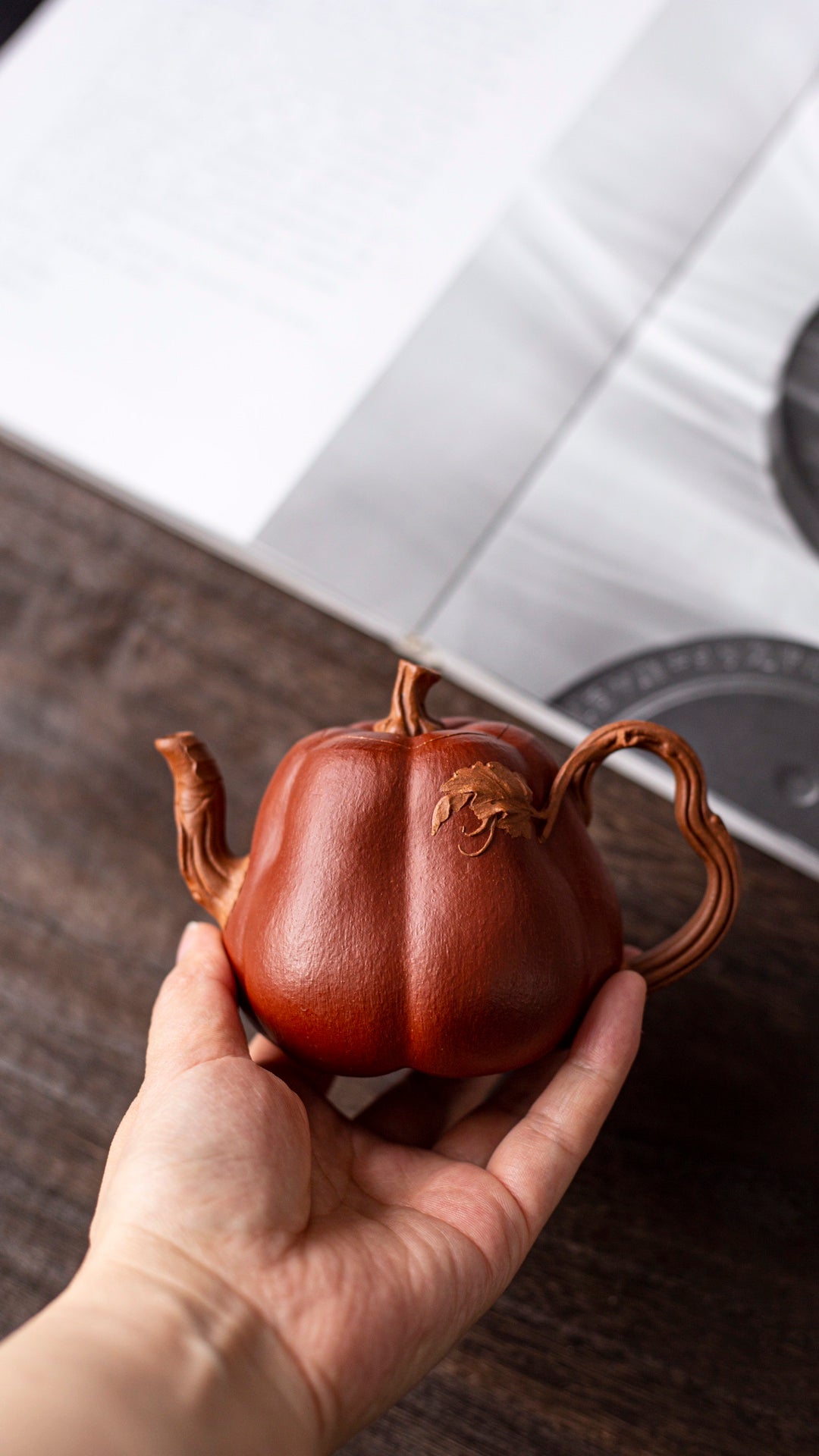 原矿降坡料高南瓜紫砂壶