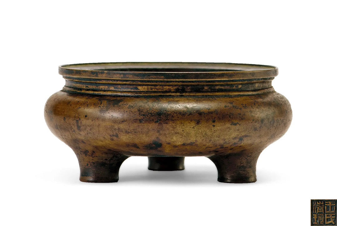 文革老紫泥鬲紫砂壶