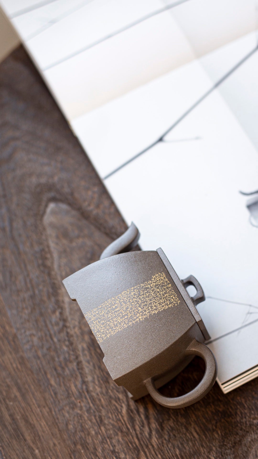 原矿清灰料贤方紫砂壶