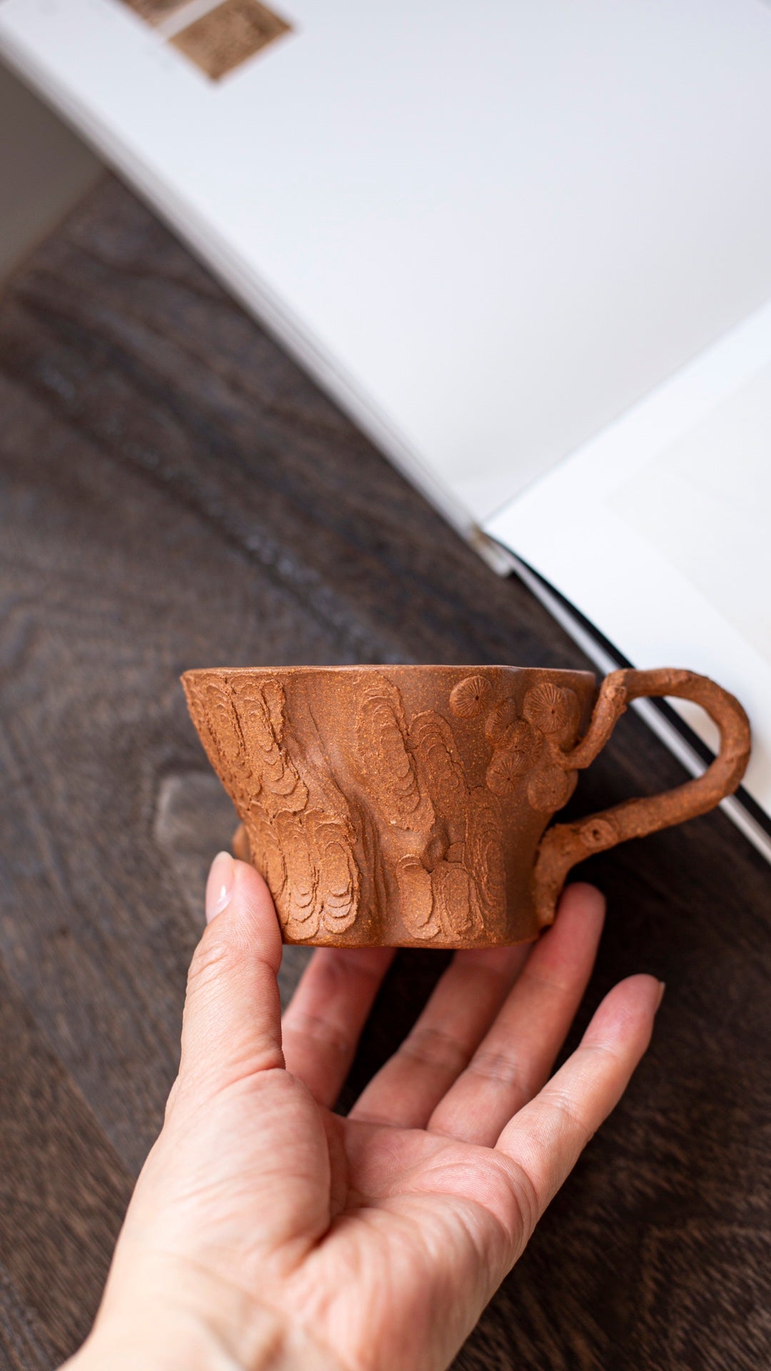 全手工松桩主人杯