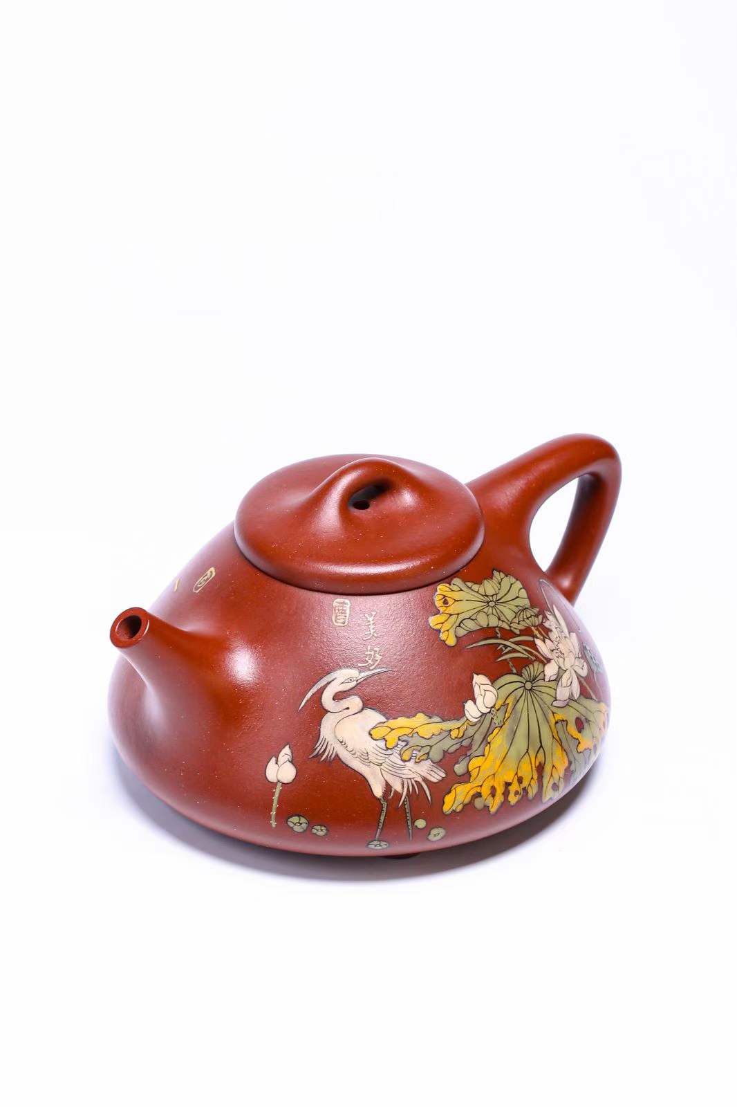 【收藏级】底槽清子冶石瓢紫砂壶