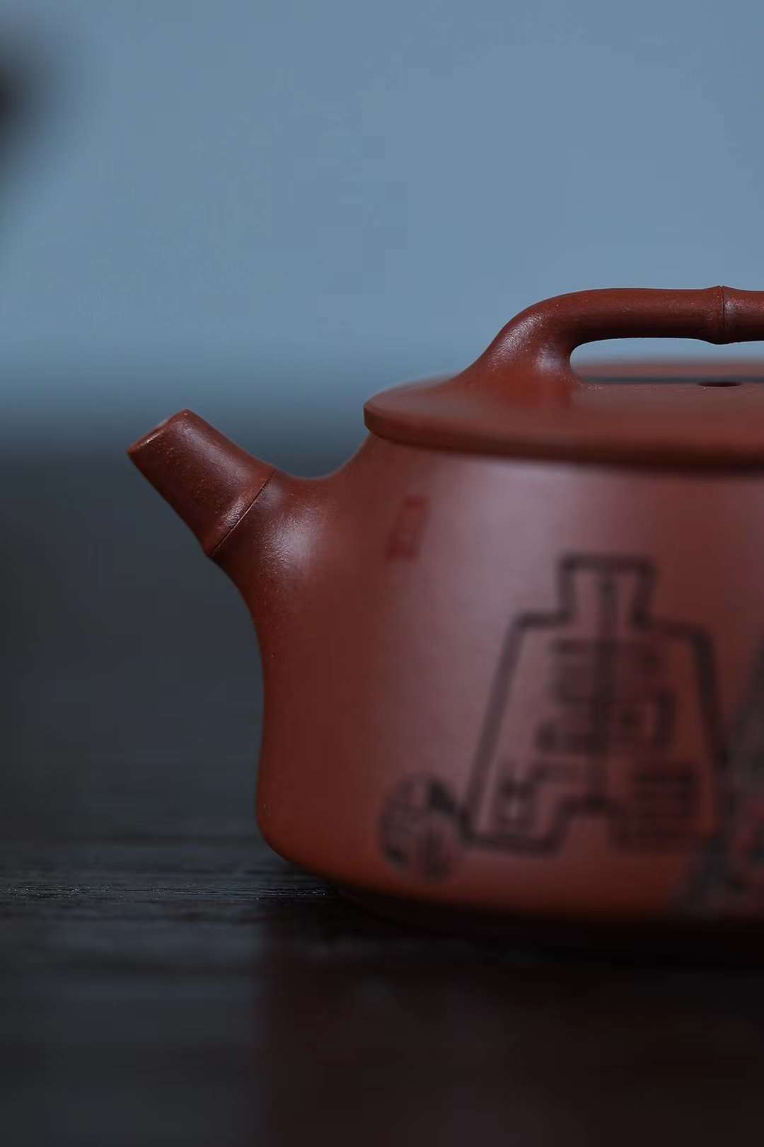 原矿沉香泥竹筠紫砂壶