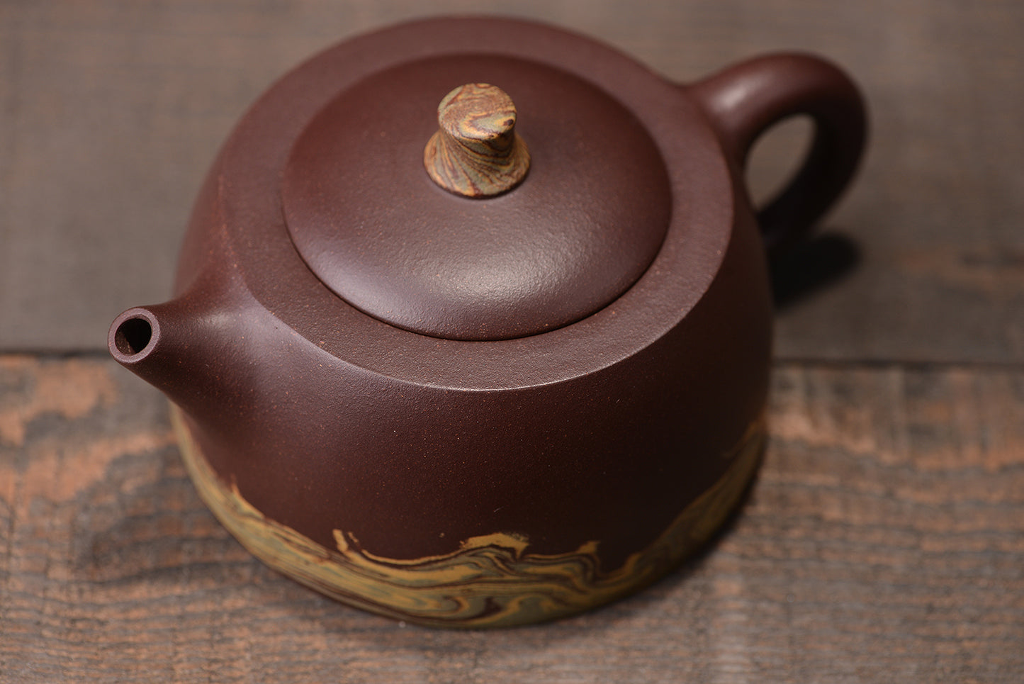 20-year-old stale purple clay Tianjiang flow purple clay teapot