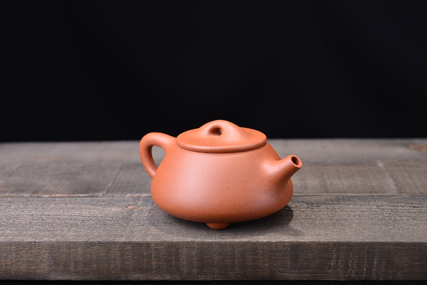 降坡泥景舟石瓢紫砂壶