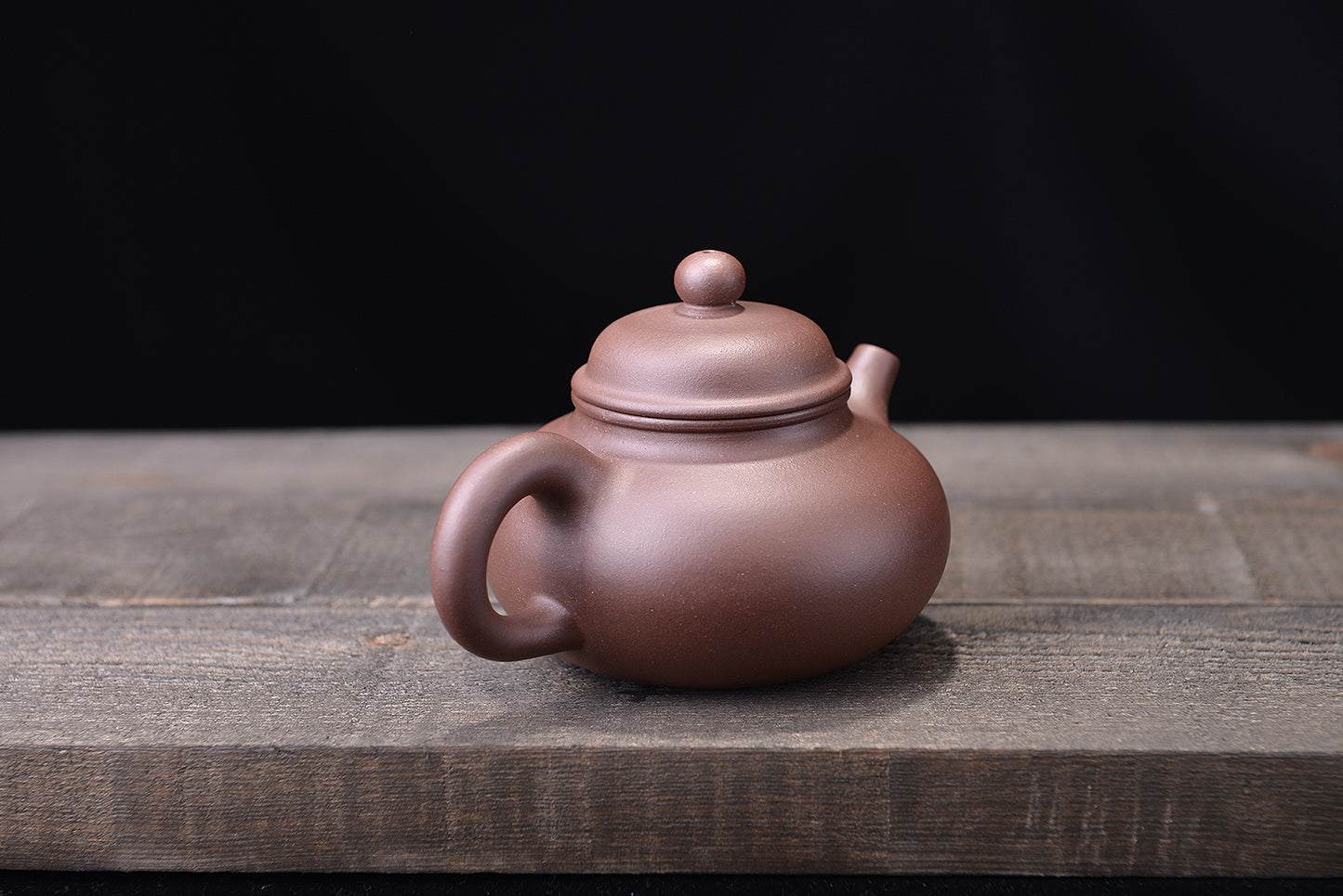 紫泥中槽清容天紫砂壶
