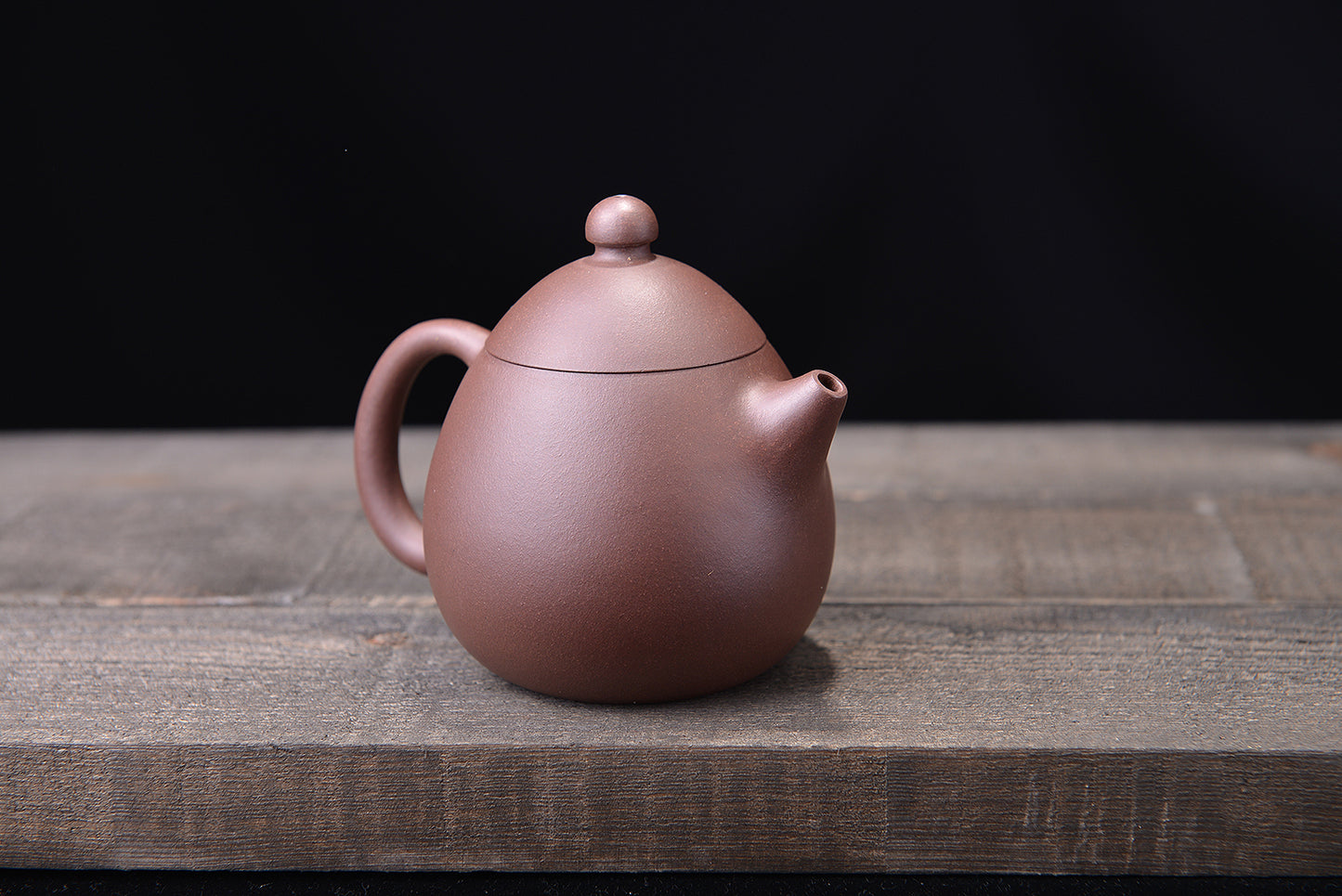 紫泥中槽清龙蛋紫砂壶