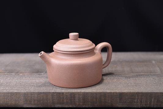 明清老段泥德钟紫砂壶