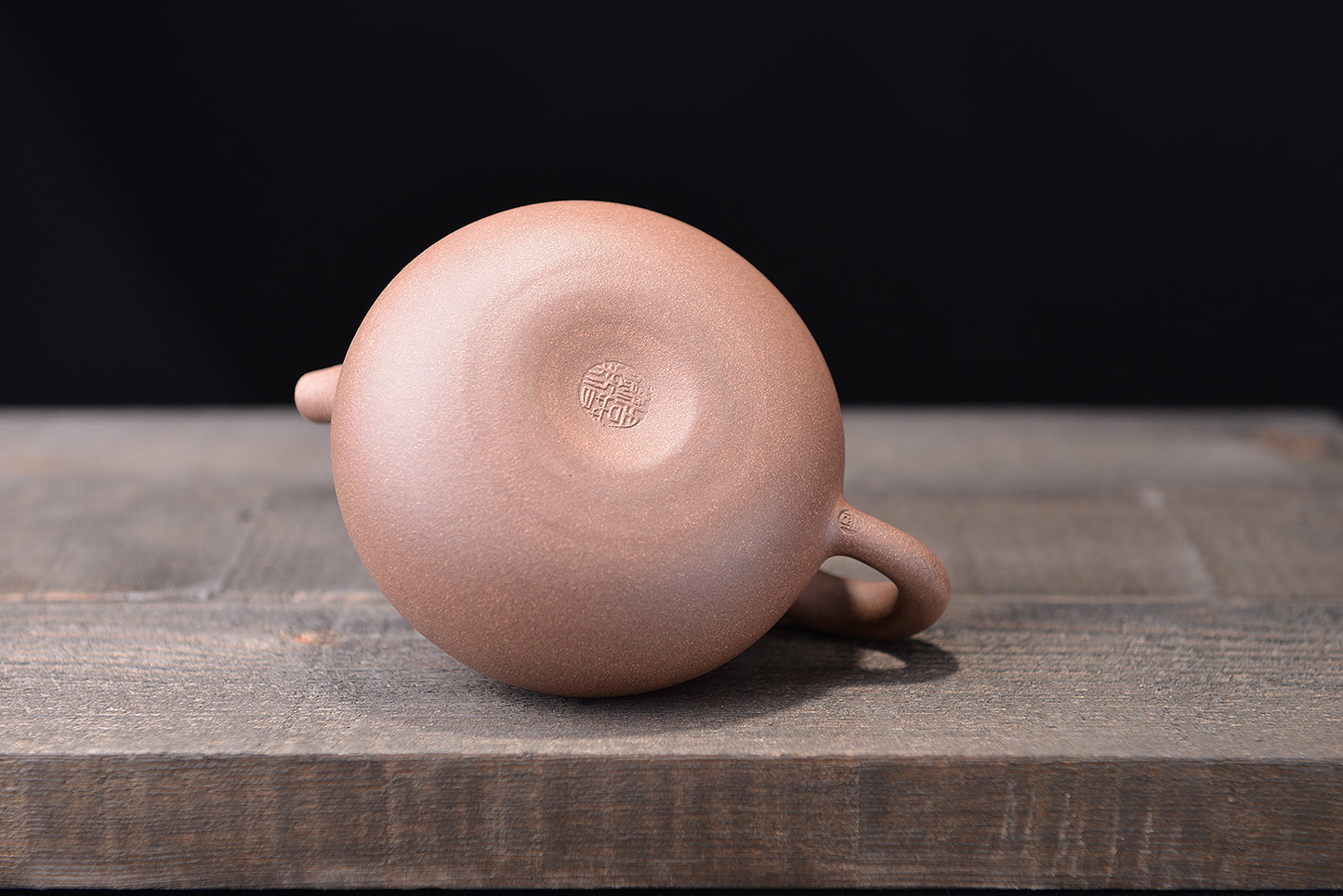 明清老段泥容天紫砂壶