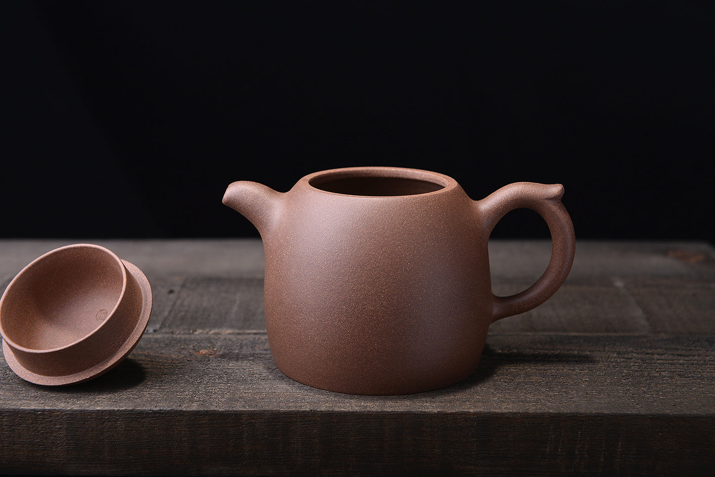 明清老段泥秦权壶