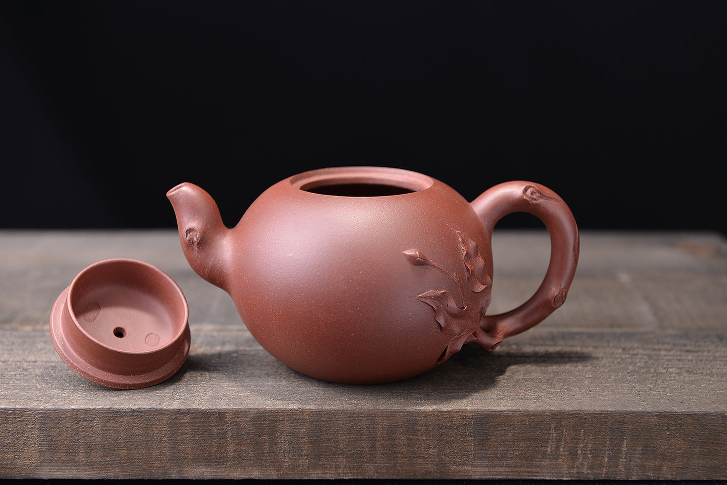 四号井紫泥一粒珠紫砂壶