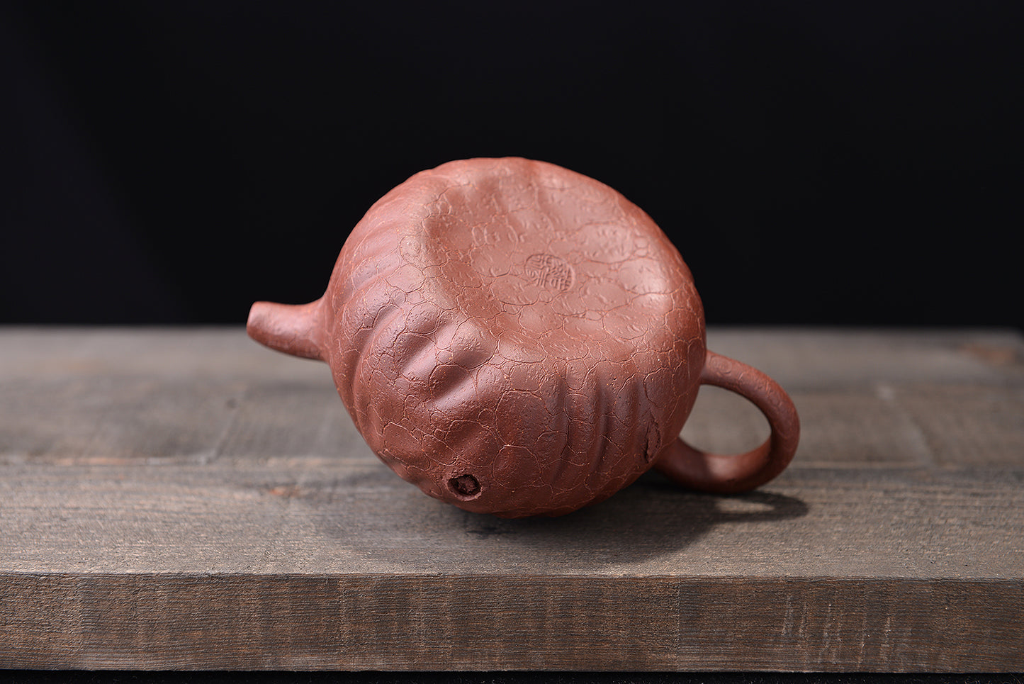 紫泥达摩供春紫砂壶