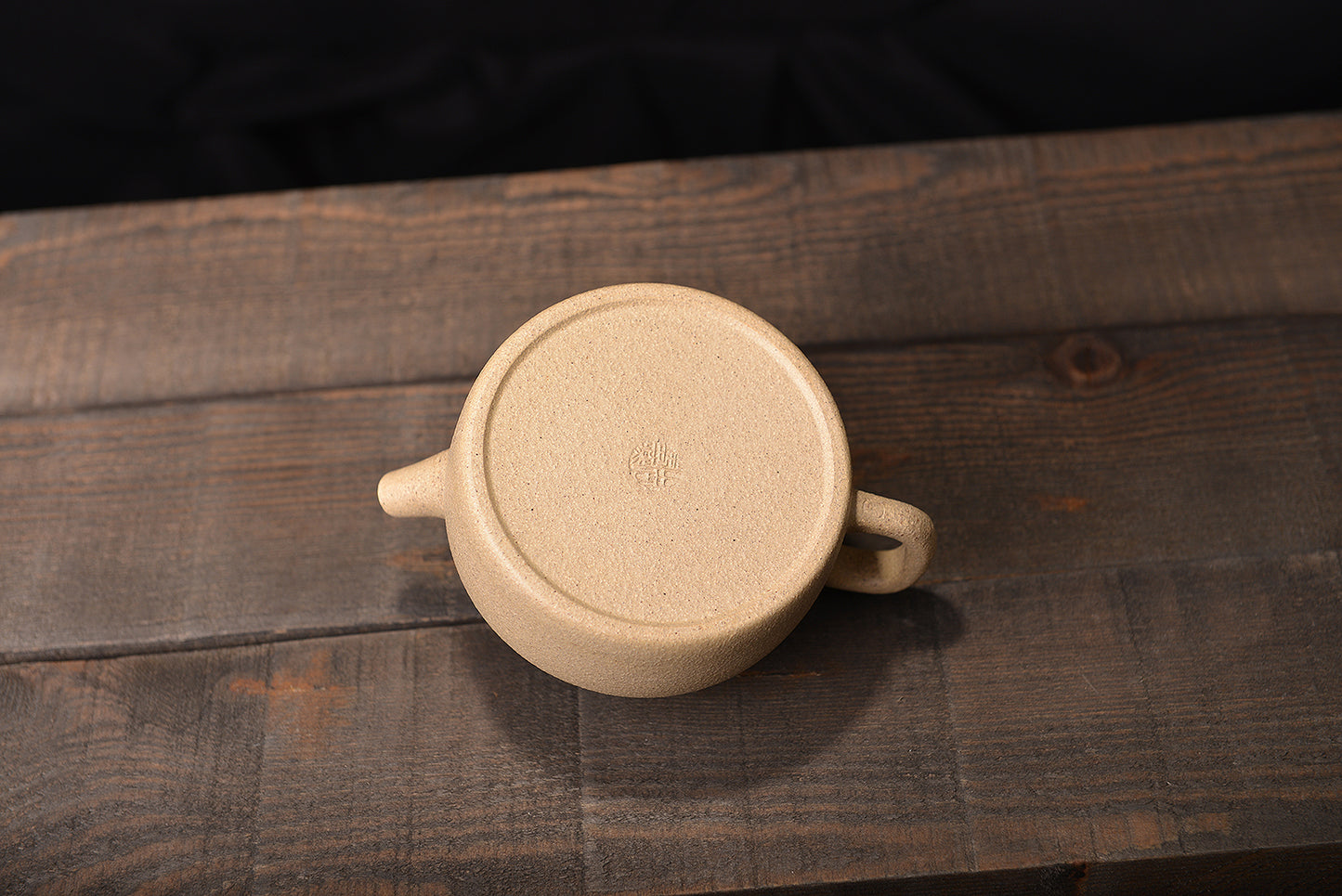 开片段泥德钟紫砂壶