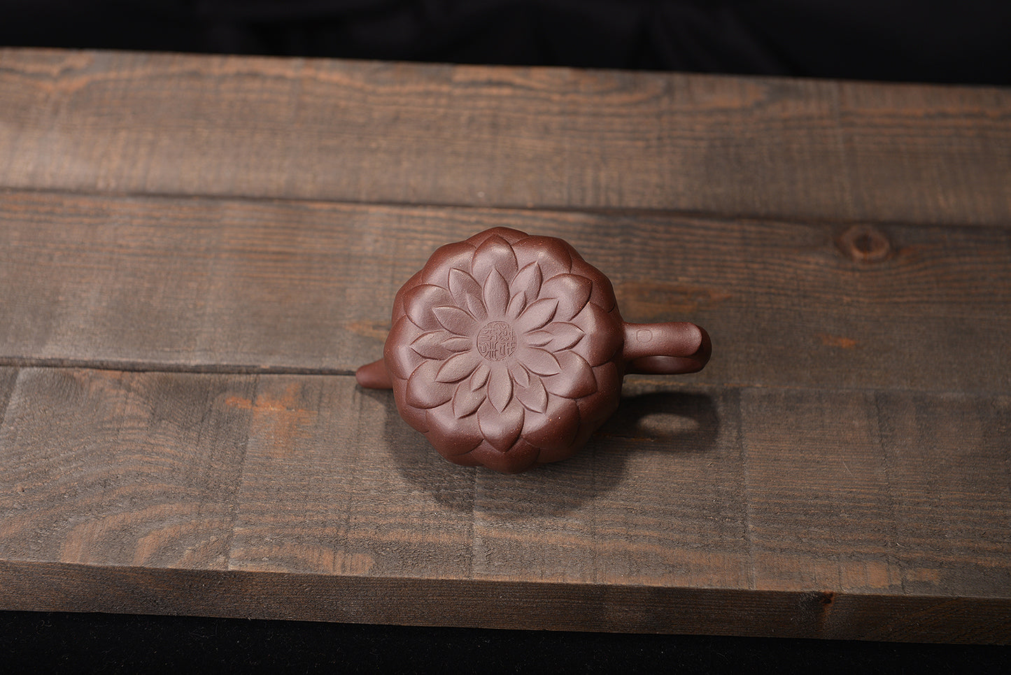 紫泥百合紫砂壶