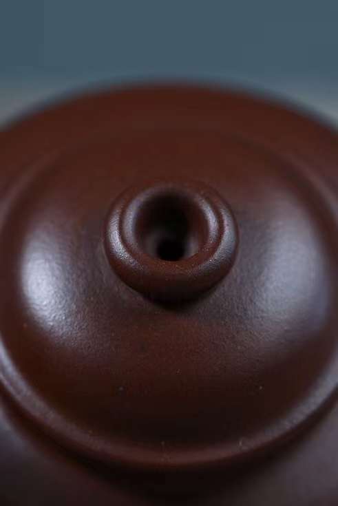 Raw ore old purple mud Dabin ring button purple sand teapot