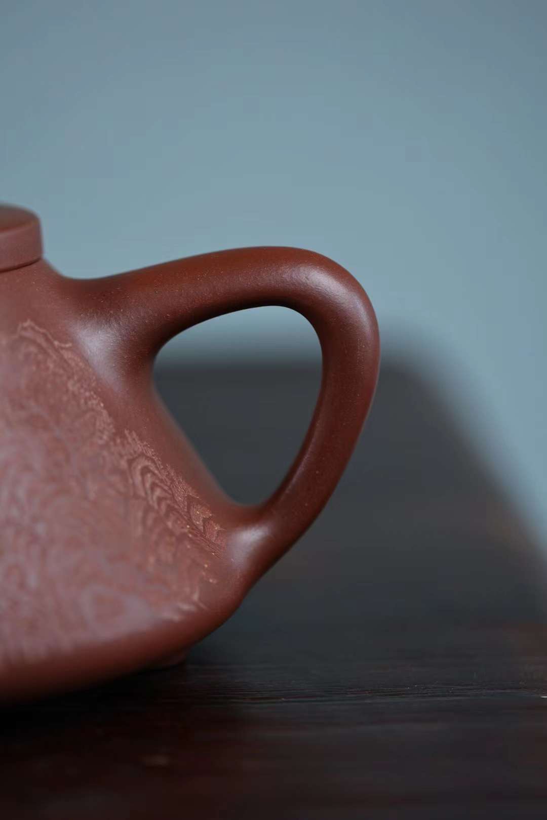 Original ore old purple clay big-pin smelting stone scoop purple sand teapot