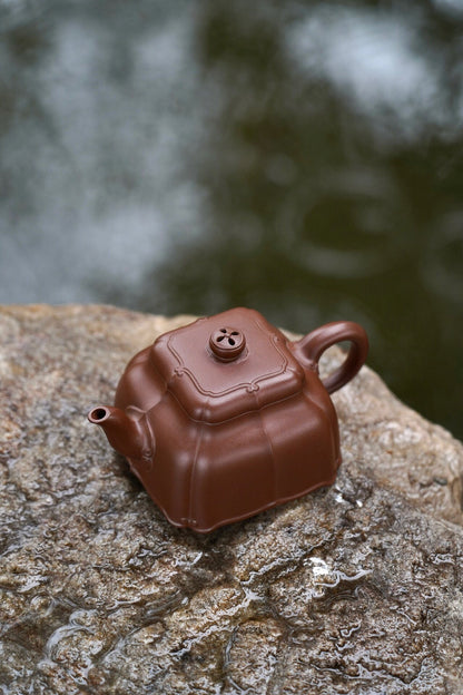 Full Handmade Cultural Revolution Material Jingyue Zisha Teapot【20230806 Daily Special】