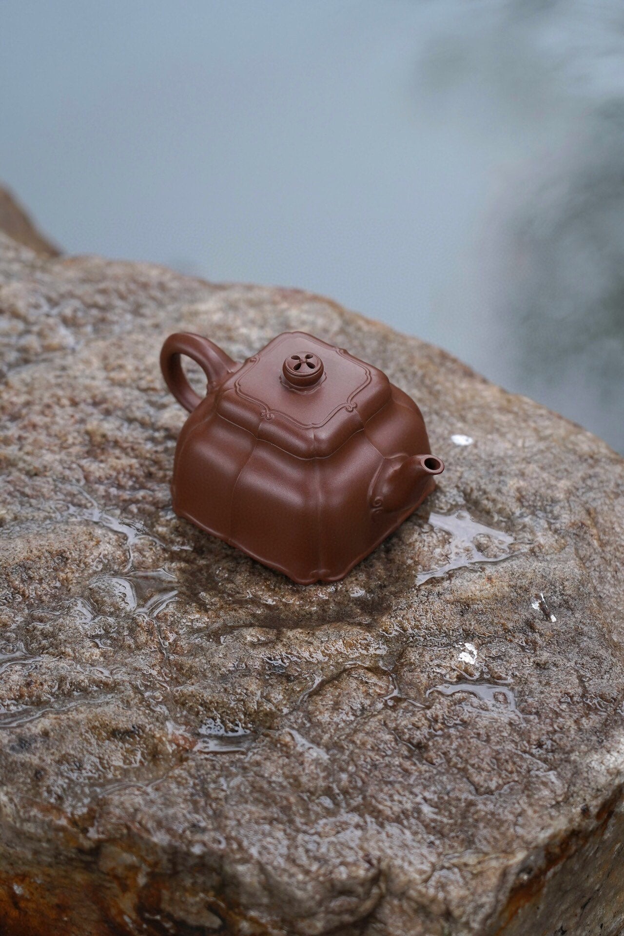 Full Handmade Cultural Revolution Material Jingyue Zisha Teapot【20230806 Daily Special】