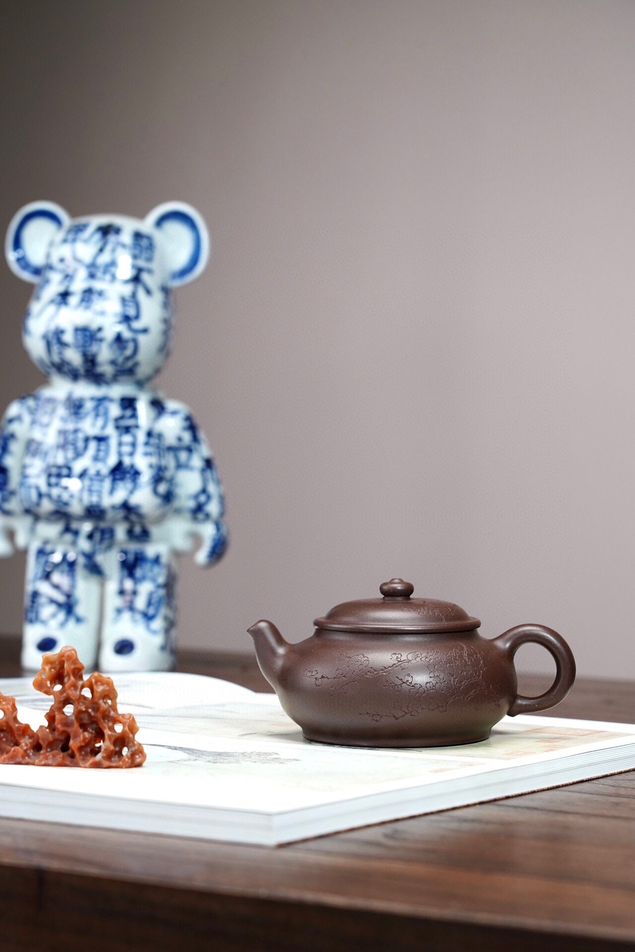 Original ore No. 1 factory purple clay rhyme teapot [20230806 daily special price]