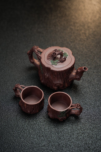 優質紫泥鬆梉套組紫砂壺「20250628每日特價」
