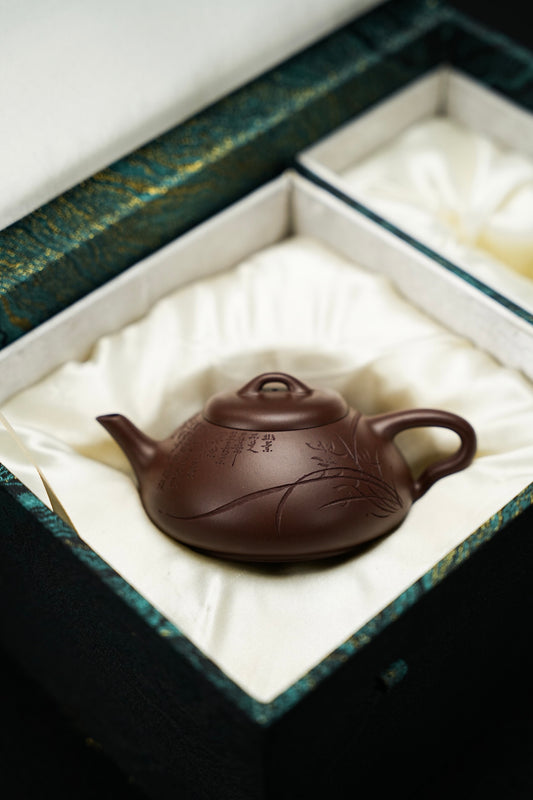 極品老紫泥如意精品紫砂壺「20251118每日特價」